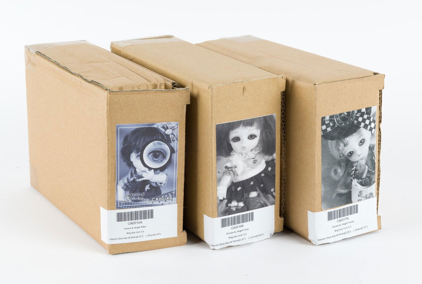 3 Ruby Red Galleria Honee-B Dolls in OBs (1 of 4)