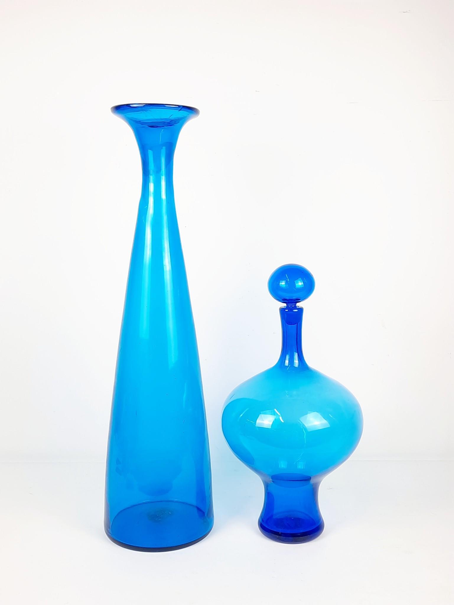 2 Pcs Blenko Attributed Glassware (1 of 4)