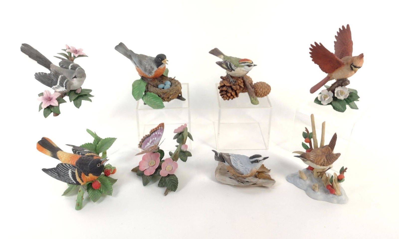 8 Lenox Figurines incl American Robin (1 of 4)