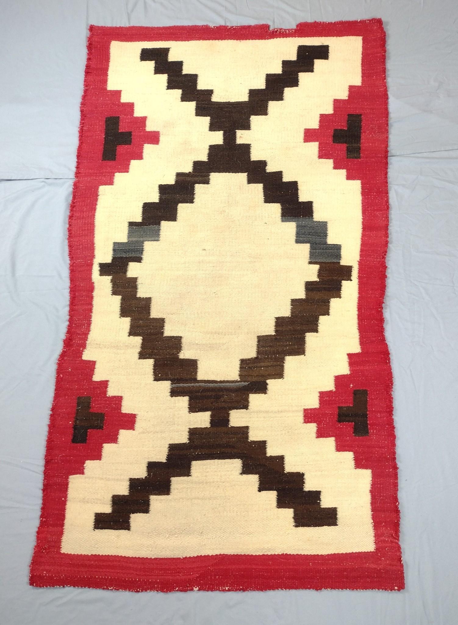 Navajo Tribal Saddle Blanket (1 of 4)