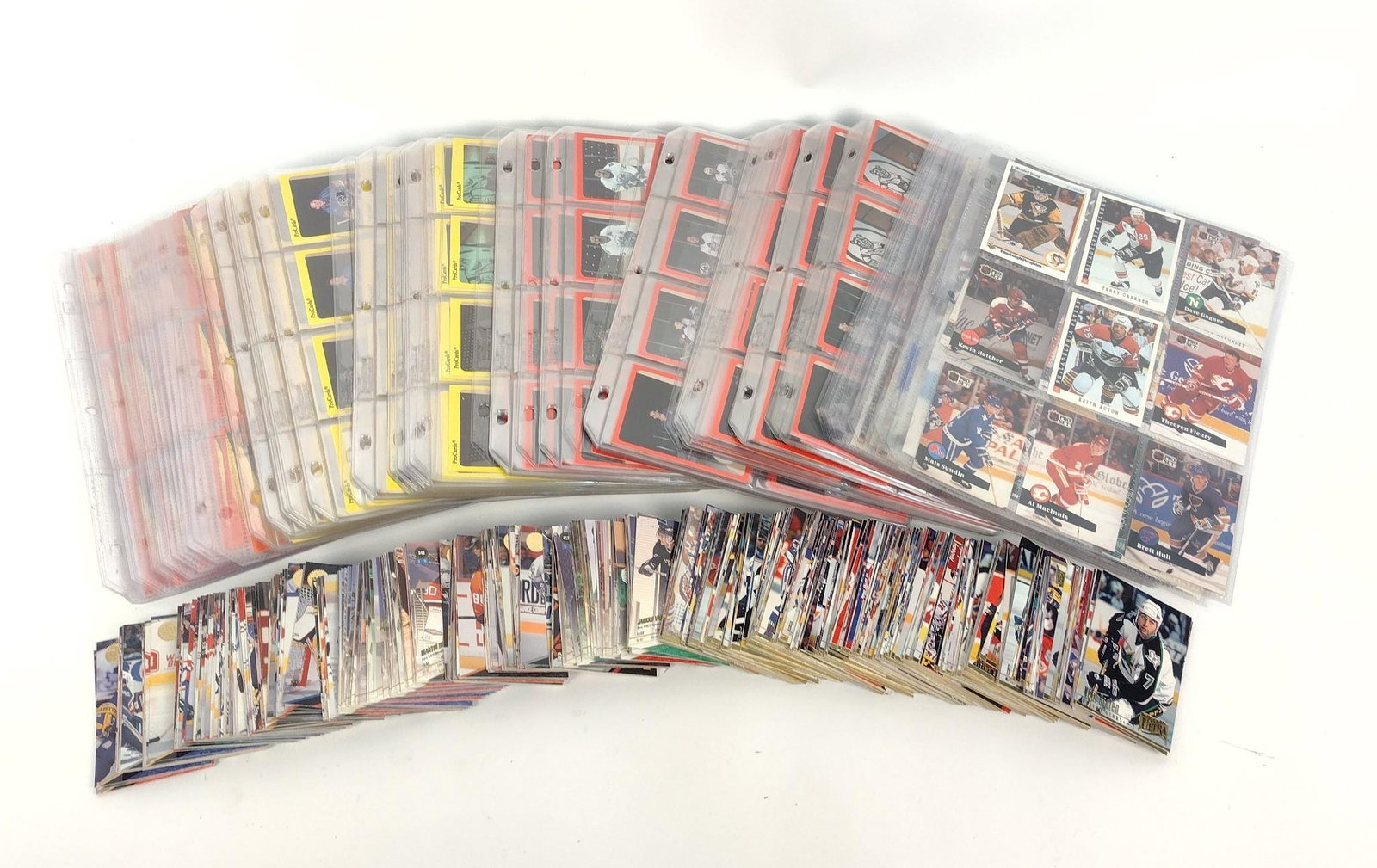 Approx. 1500 Hockey Cards incl Pittsburgh Penguins: Also includes Mighty Ducks, Boston Bruins, Philadelphia Flyers, Hershey Bears, Washington Capitals, and more. MEG IMPORTANT: Before bidding, please read the terms and conditions. When you registered f