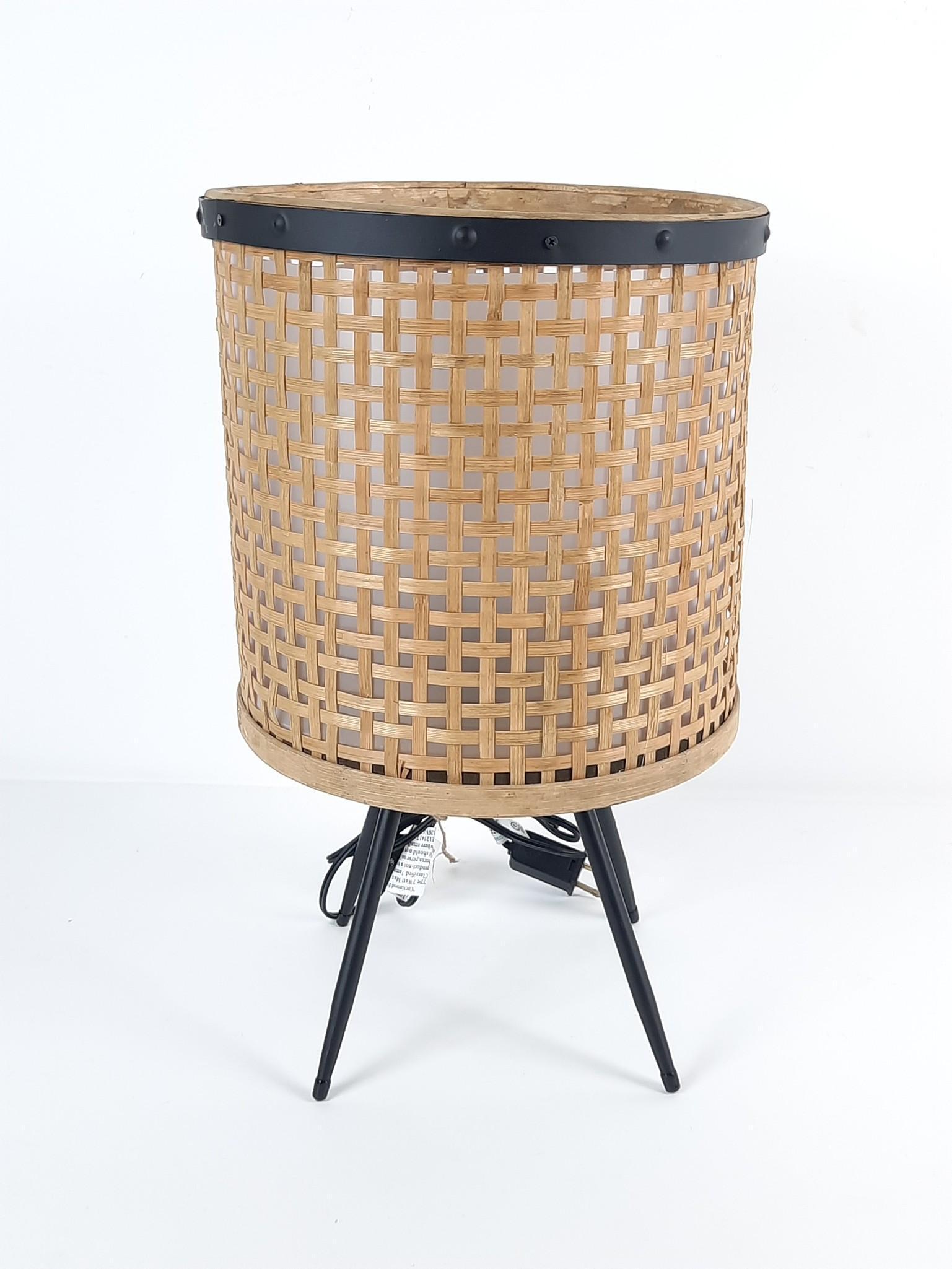 Contemporary Lattice Table Lamp (1 of 2)