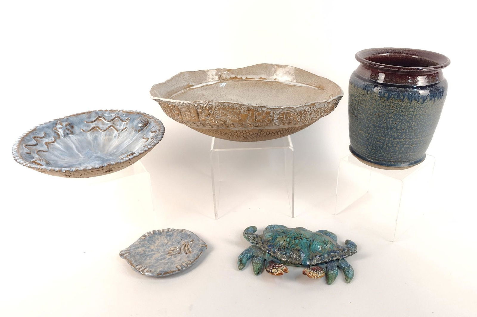 5 Pcs Studio Ceramics (1 of 7)