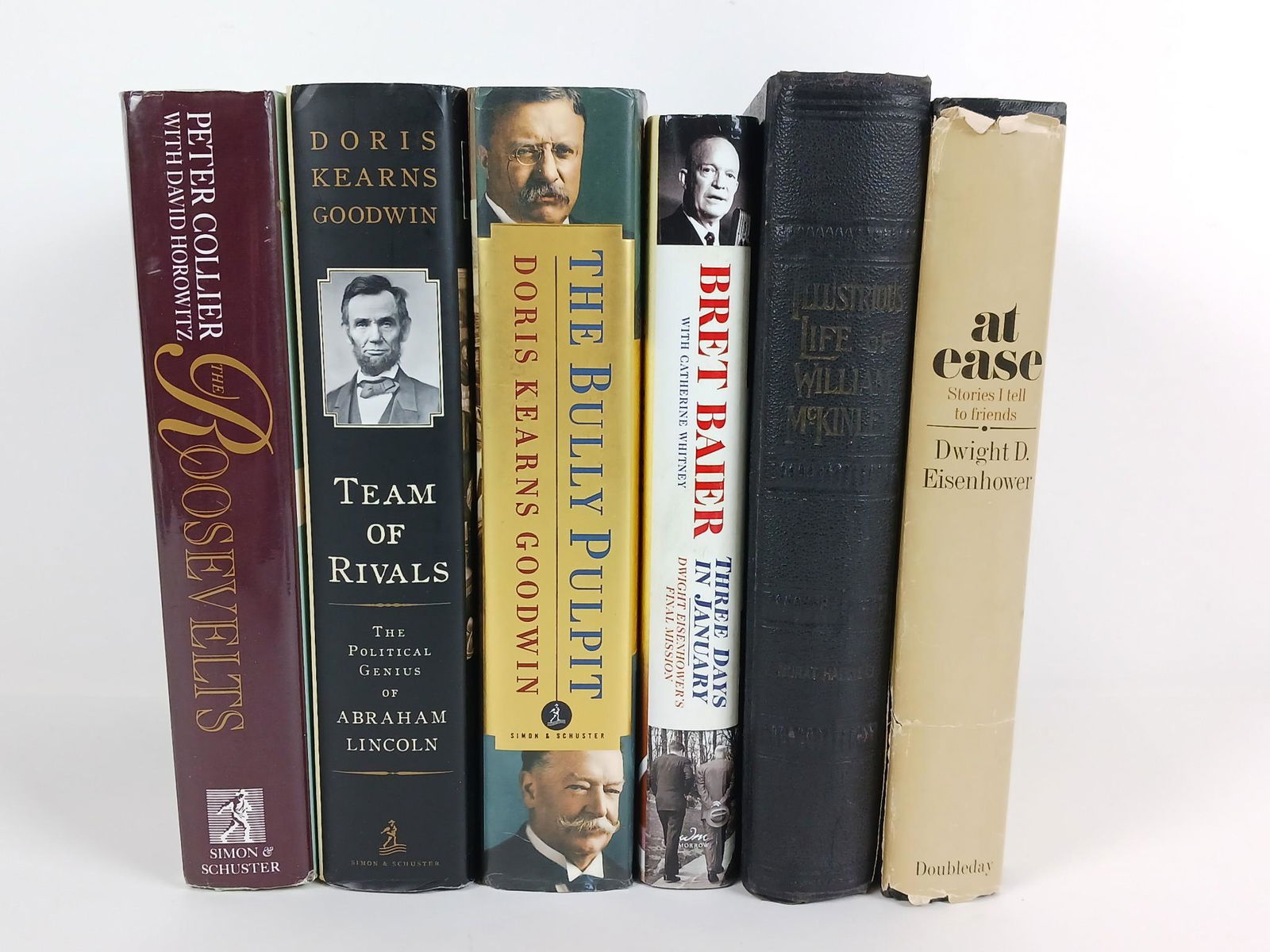 6 Books on Presidents incl Illustrious Life of W. McKinney (1 of 11)