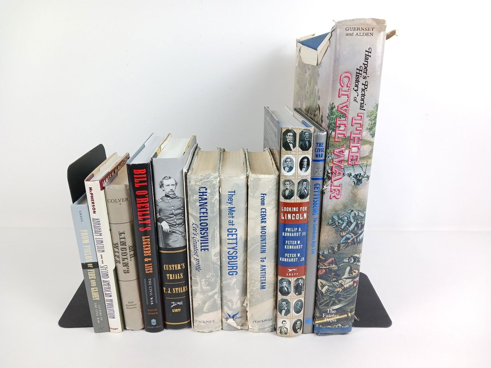 12 Civil War Books incl From Fields of Fire and Glory (1 of 5)