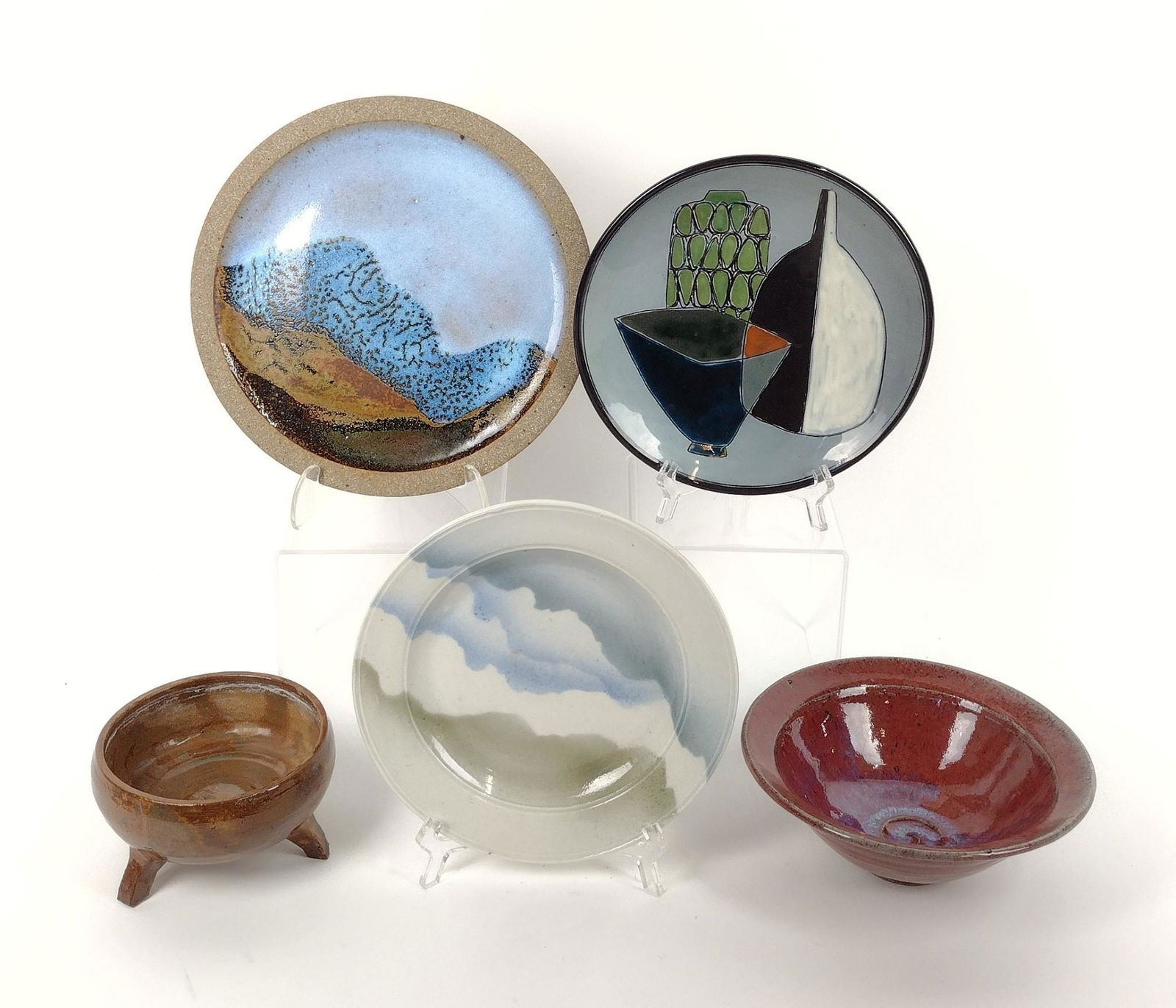 5 Pcs Studio Ceramics (1 of 11)