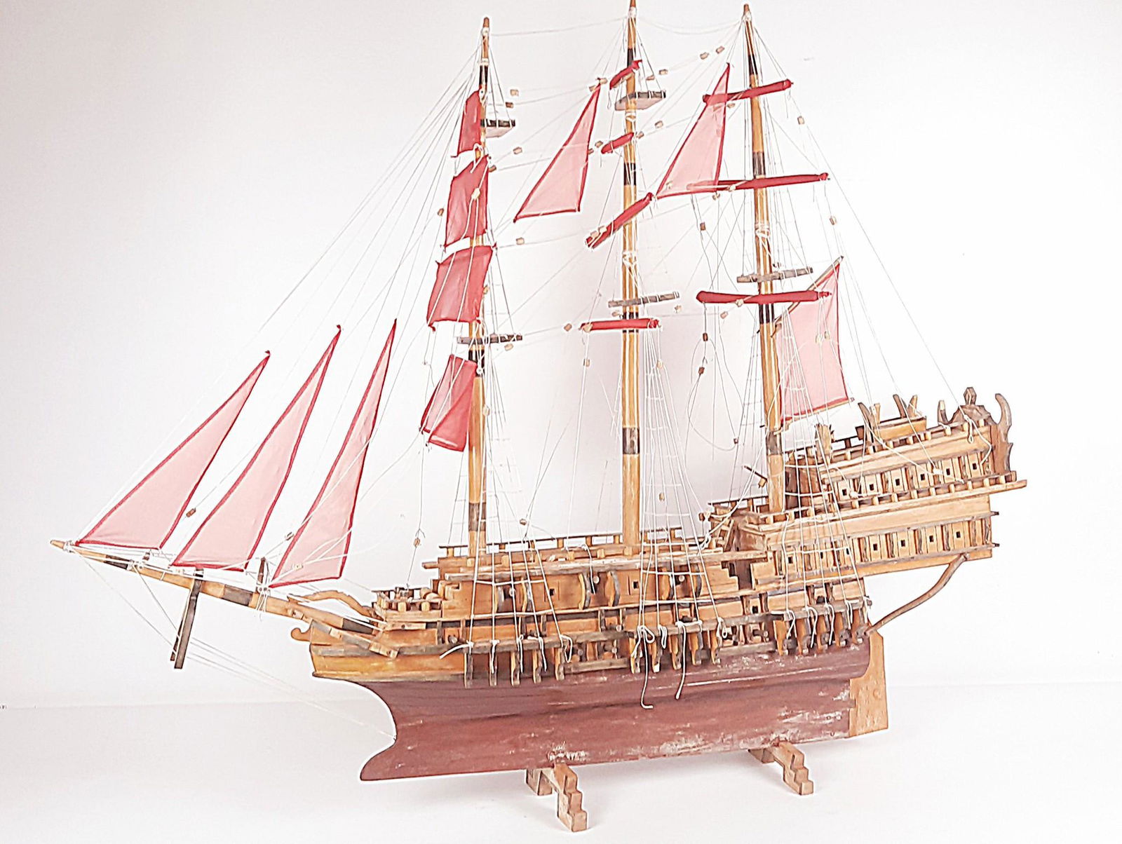 40" Galleon Ship Model (1 of 4)
