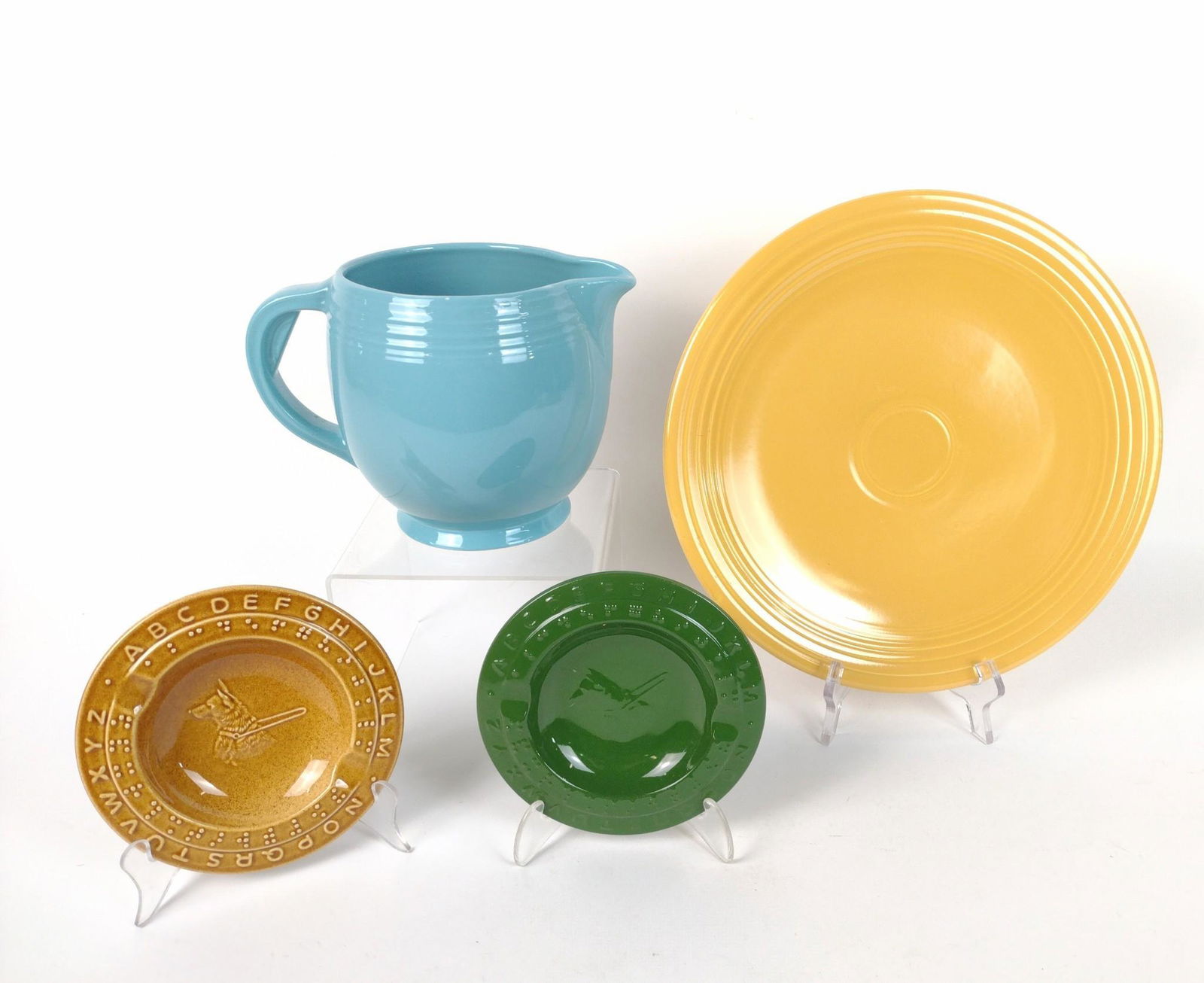 4 Pcs Dishware Incl Fiestaware (1 of 4)