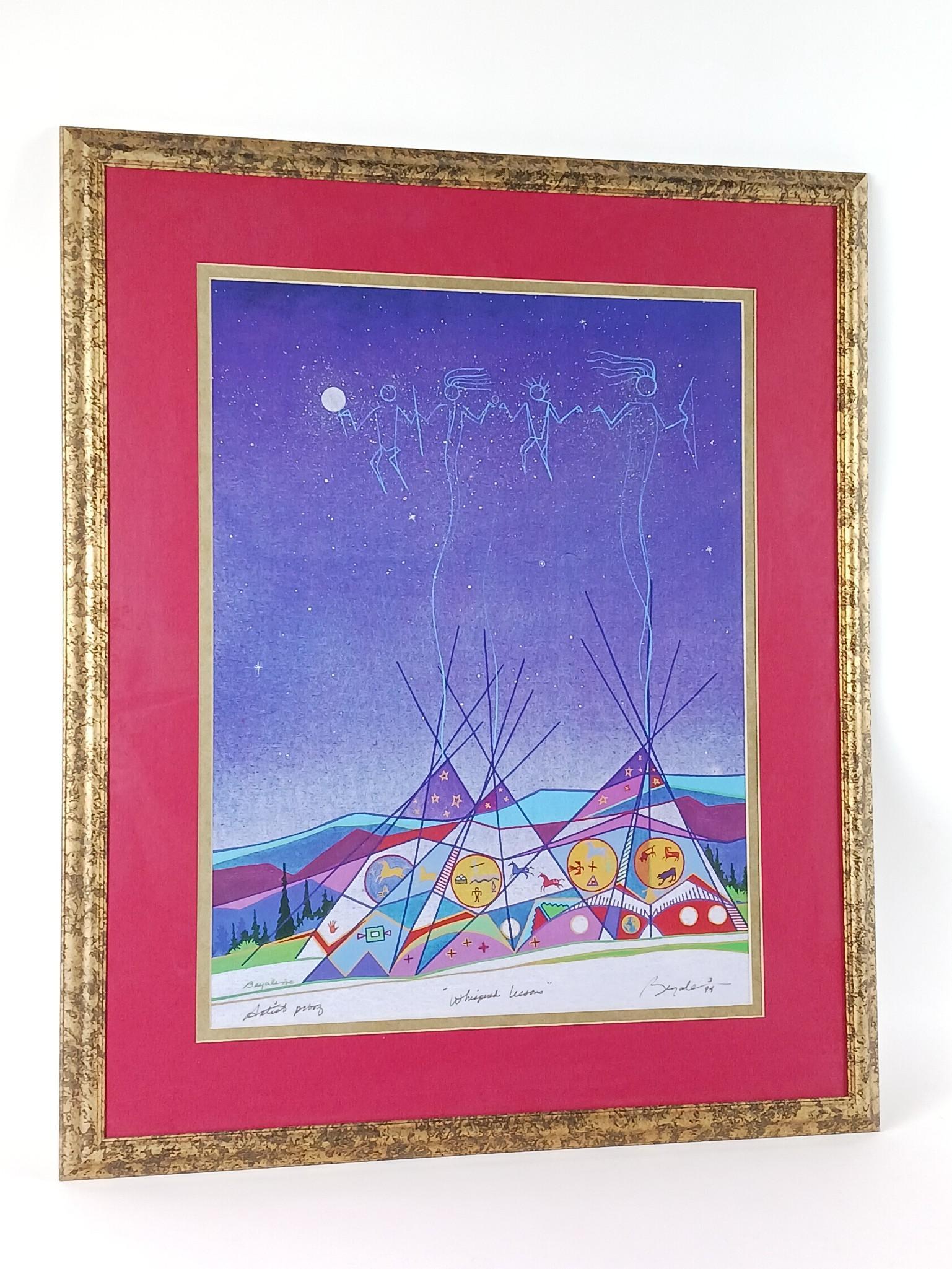 Wayne Beyale "Whispered Lessons" Ltd Ed Artist Proof Print (1 of 5)