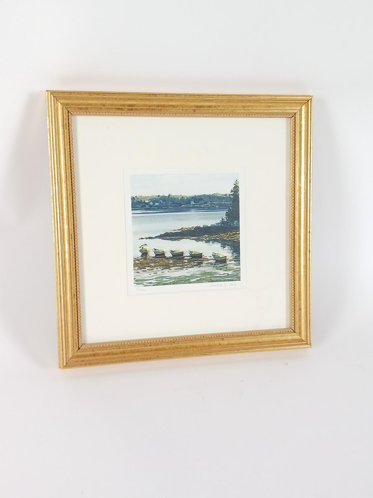 Paula Jo Ellis Rowboats Ltd Ed Print (1 of 3)