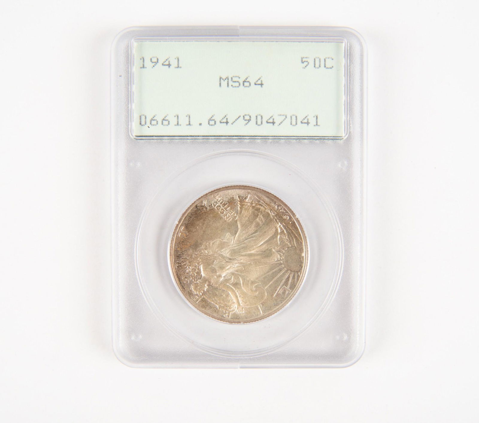 1941 US Walking Liberty Half Dollar PCGS MS64 (1 of 2)
