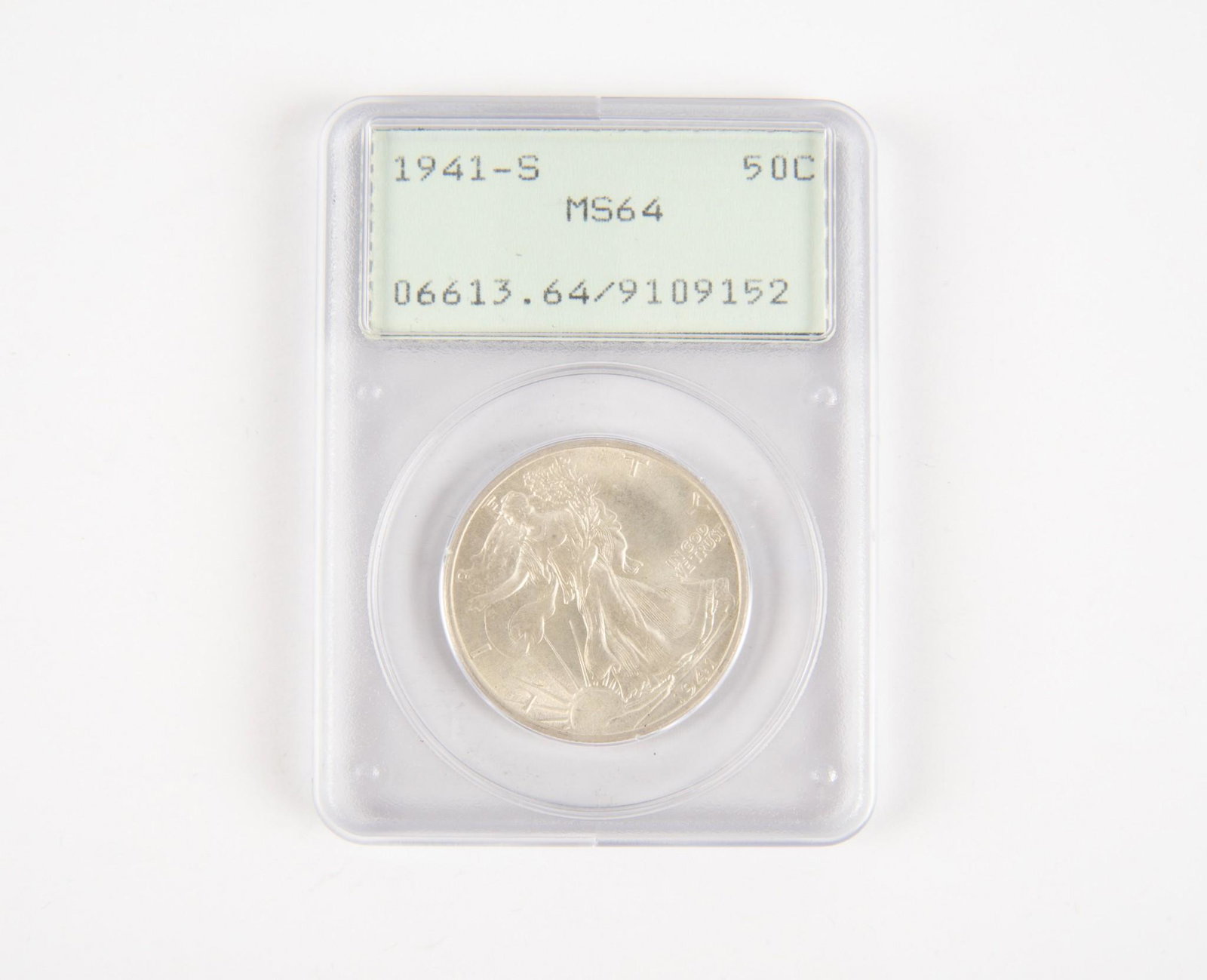 1941-S US Walking Liberty Half Dollar PCGS MS64 (1 of 2)