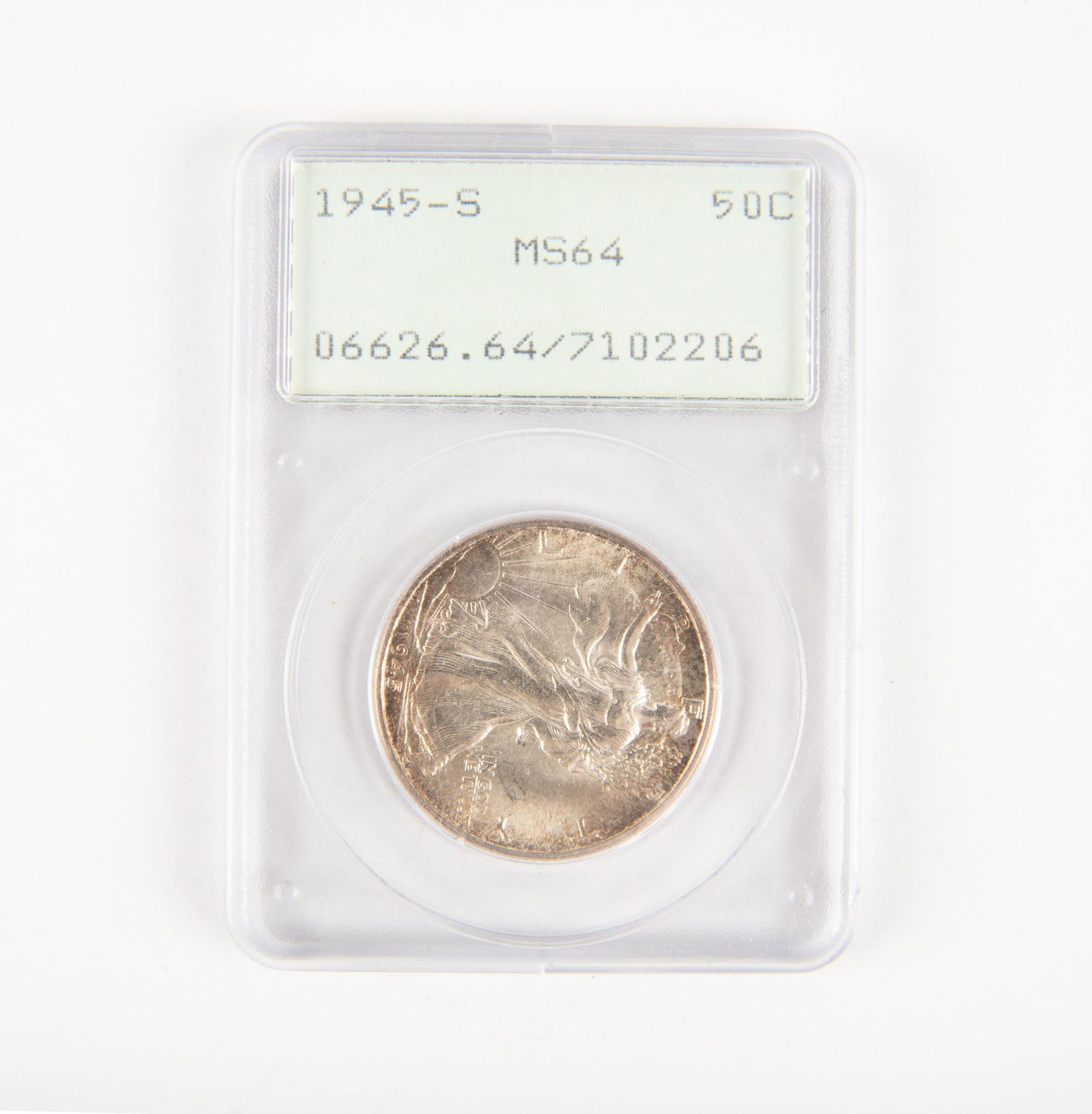 1945-S US Walking Liberty Half Dollar PCGS MS64 (1 of 2)