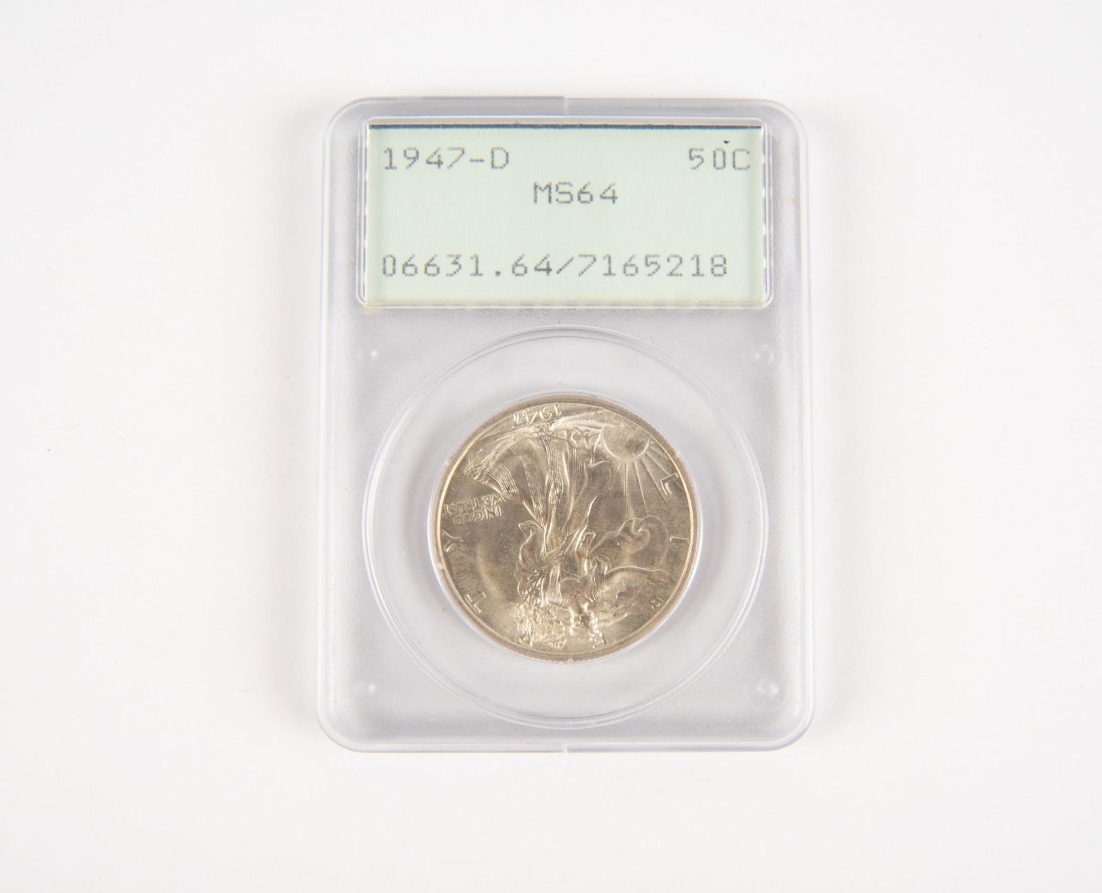 1947-D US Walking Liberty Half Dollar PCGS MS64 (1 of 2)