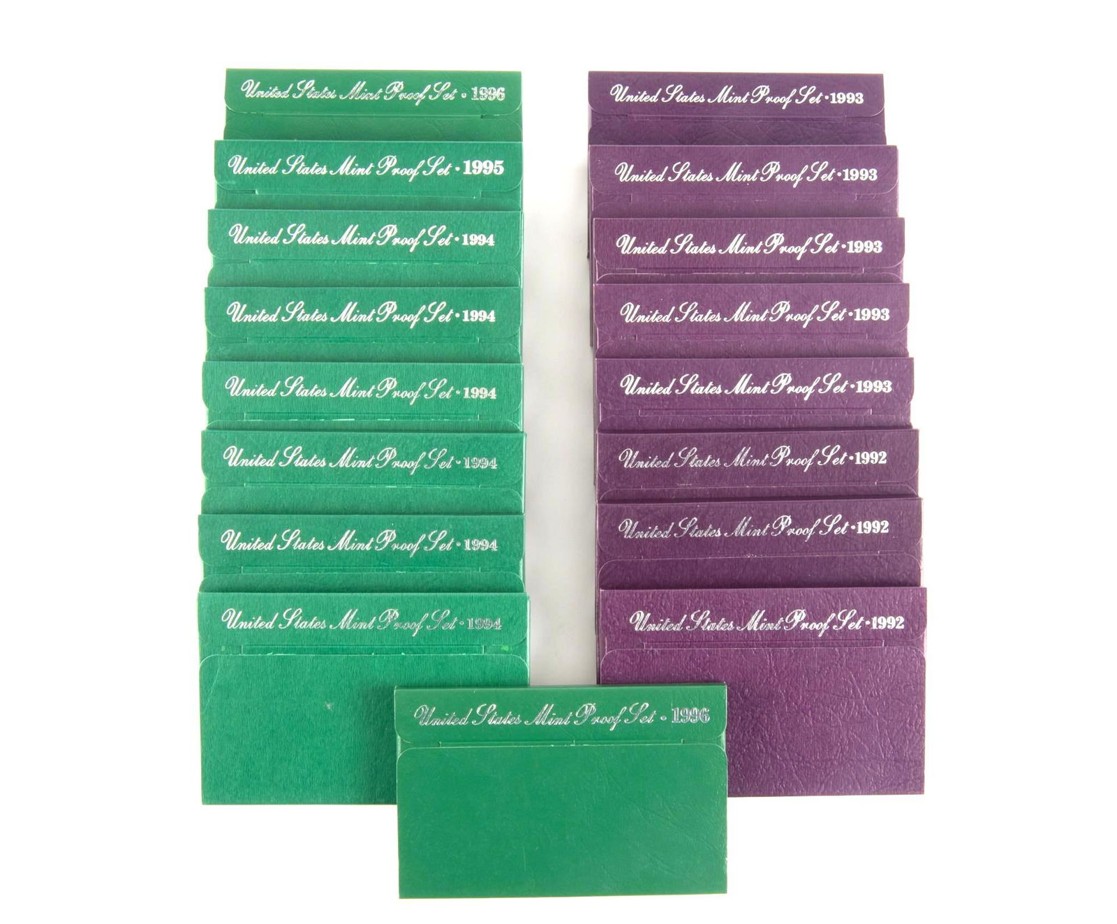 17 US Proof Sets (1 of 1)