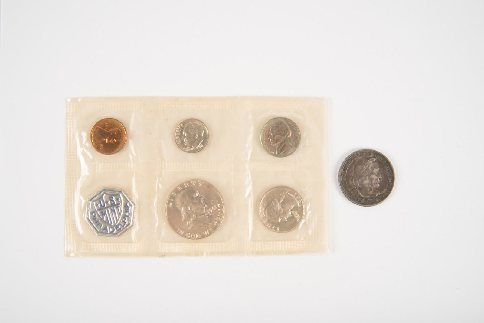 1893 Columbian Half and 1961 Proof Set (1 of 2)