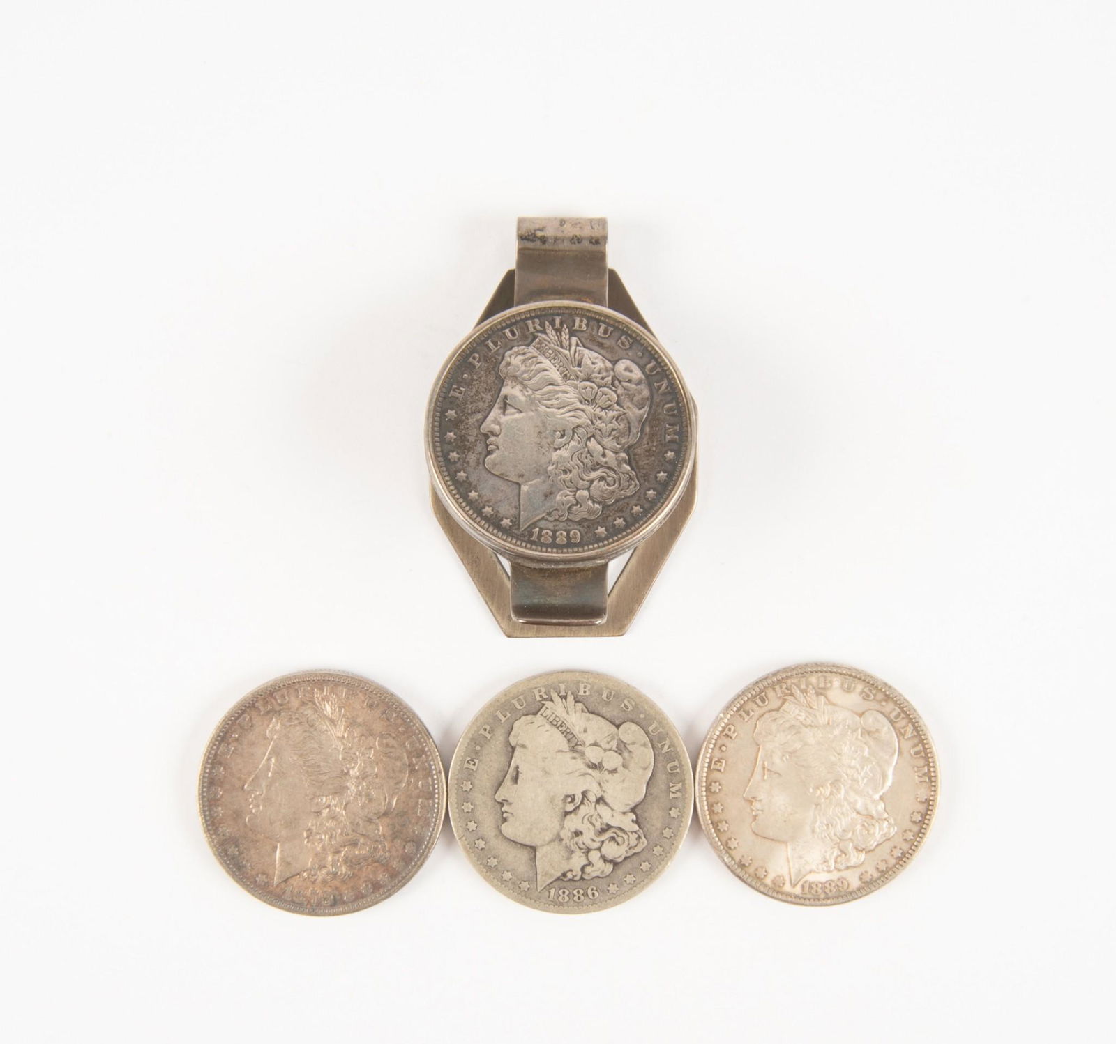 4 Morgan Silver Dollars (1 of 6)