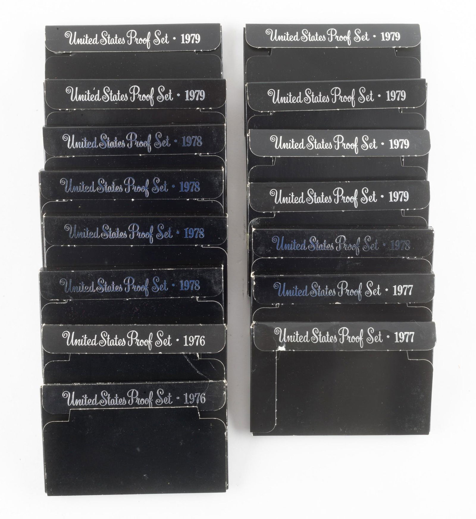 15 U.S. Proof Sets (1 of 2)