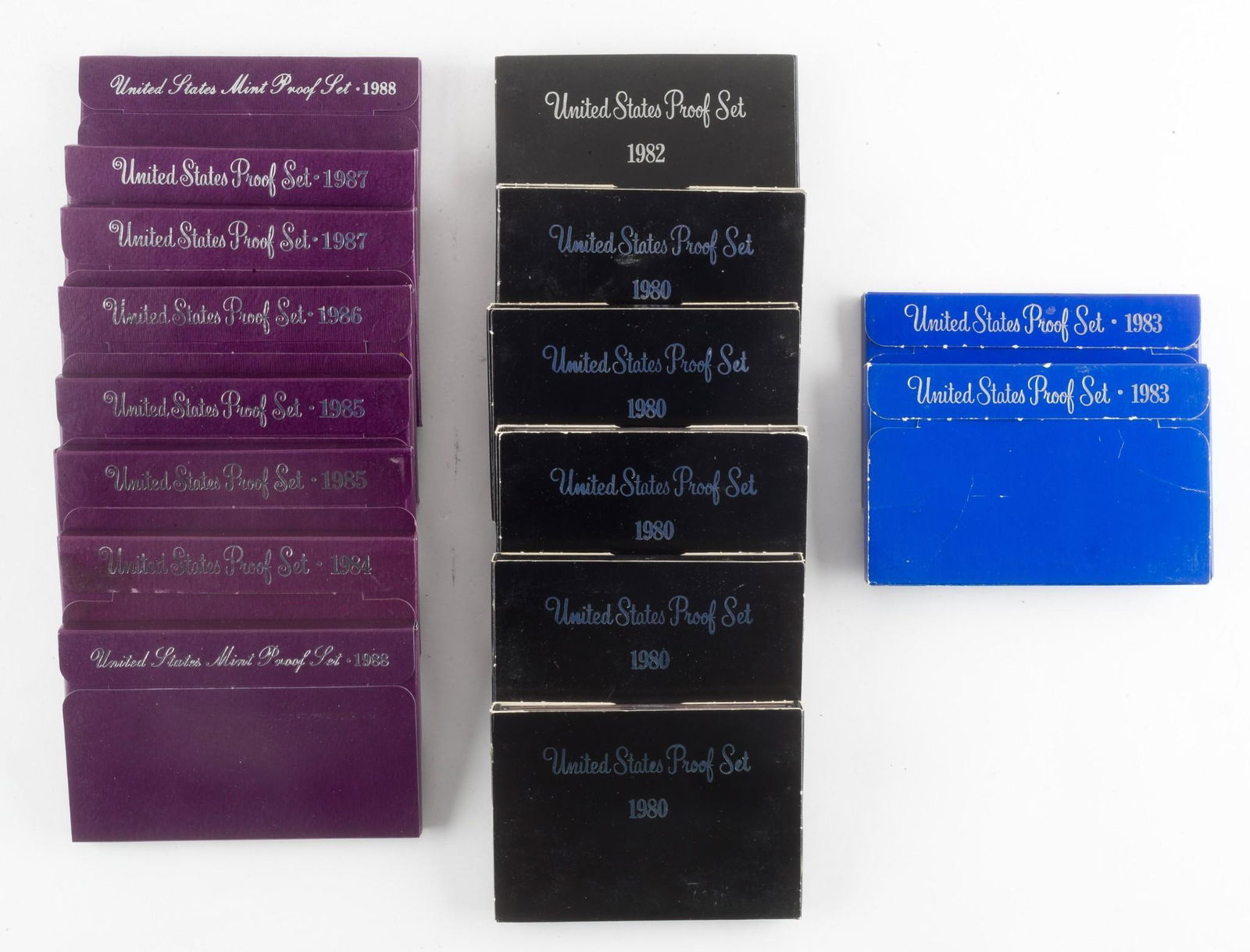 16 U.S. Proof Sets (1 of 2)