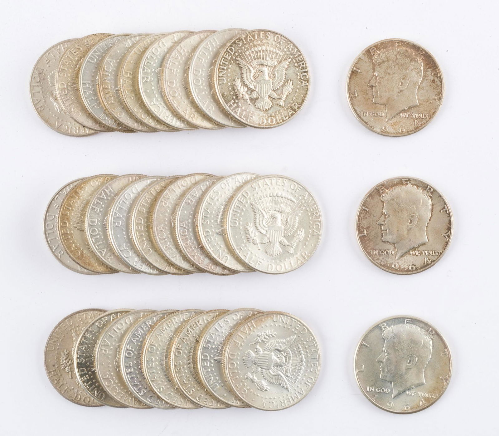 29 1964 Kennedy Half Dollars (1 of 1)