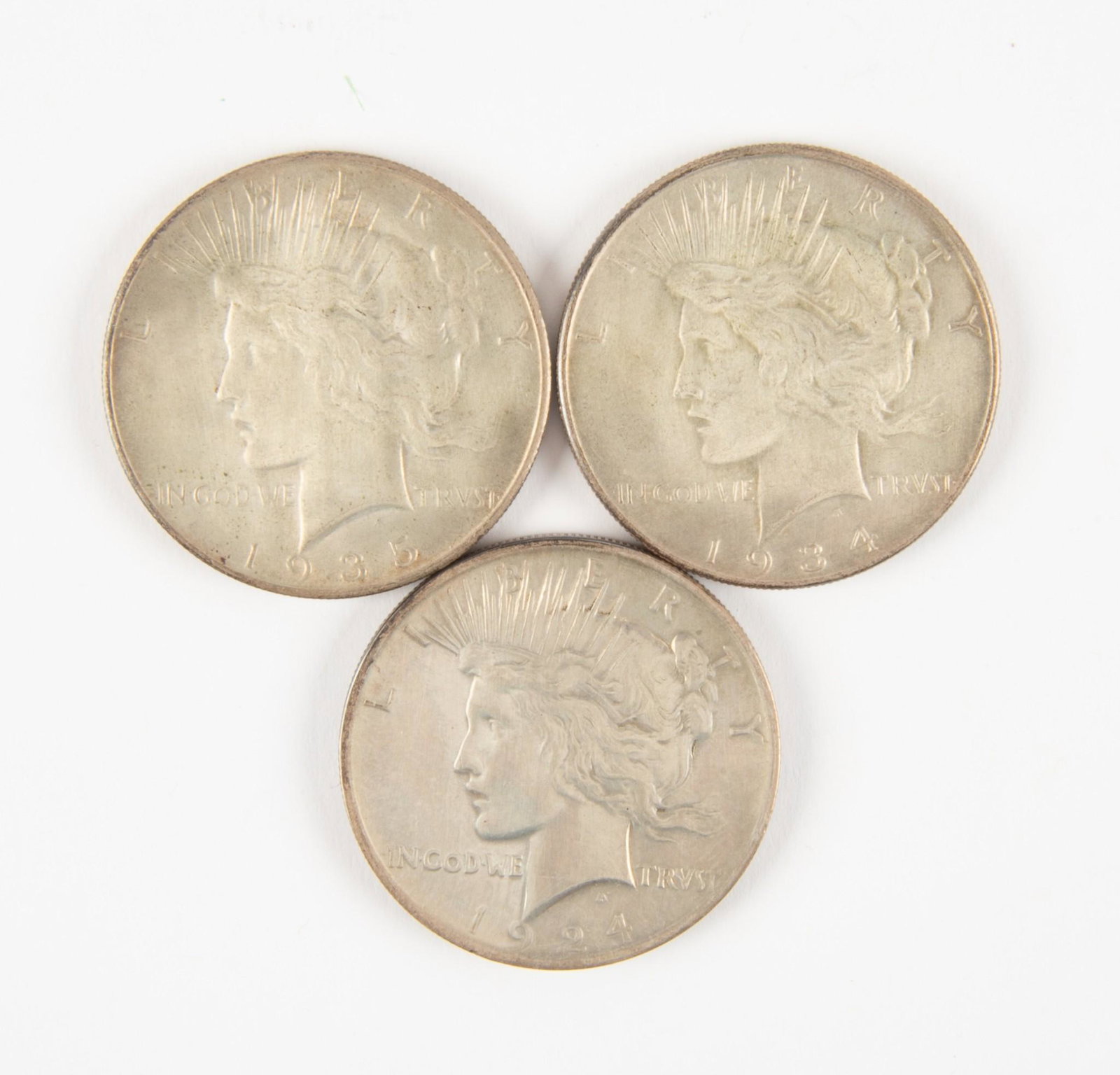 3 Peace Silver Dollar (1 of 2)