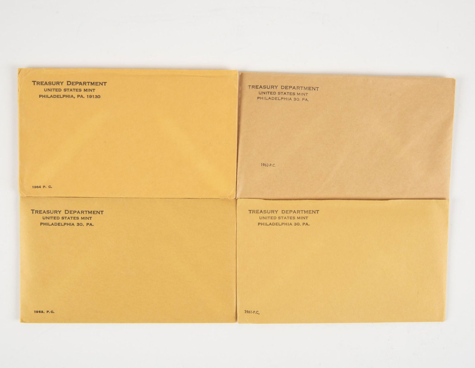 4 US Proof Sets (1 of 1)