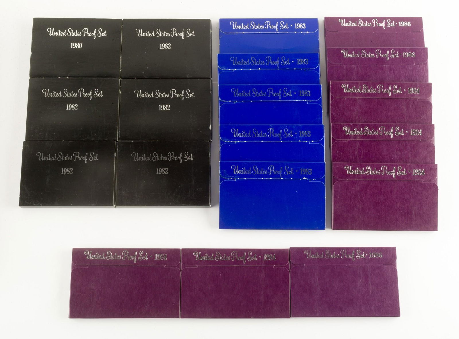 19 US Proof Sets (1 of 3)