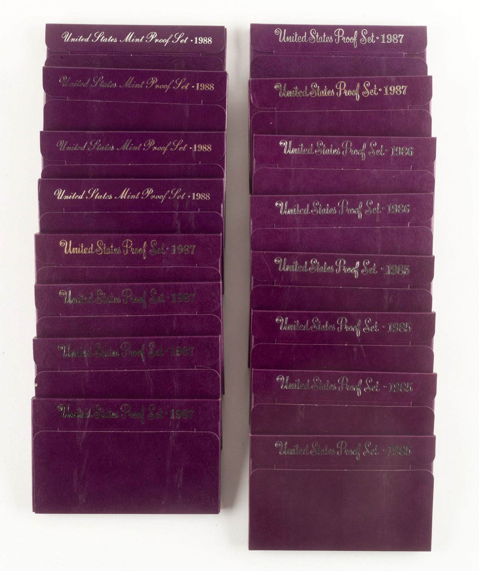 16 US Proof Sets (1 of 3)