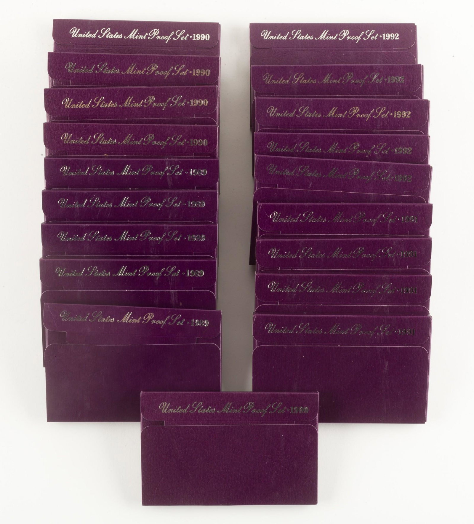 19 US Proof Sets (1 of 5)