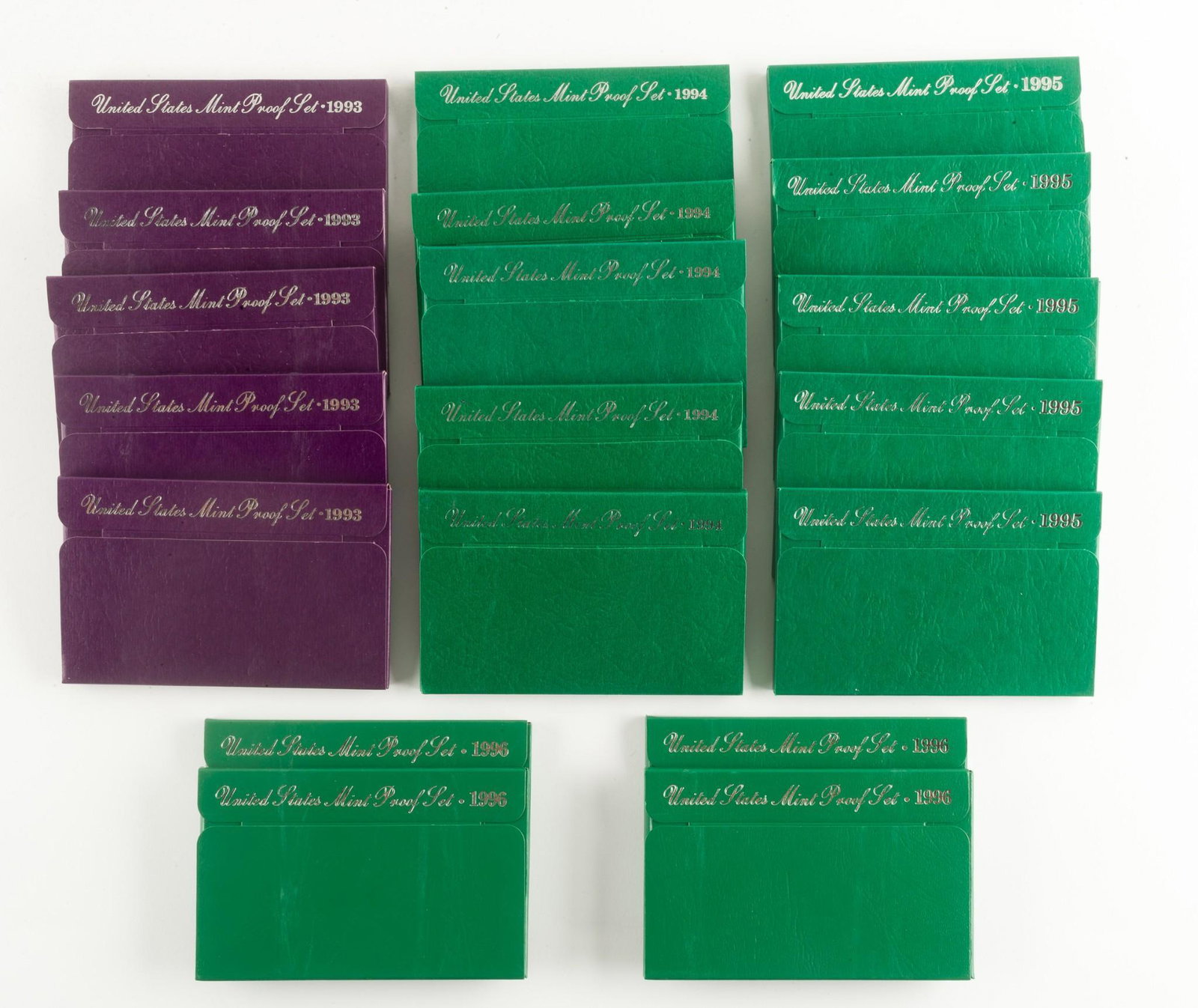 19 US Proof Sets (1 of 3)