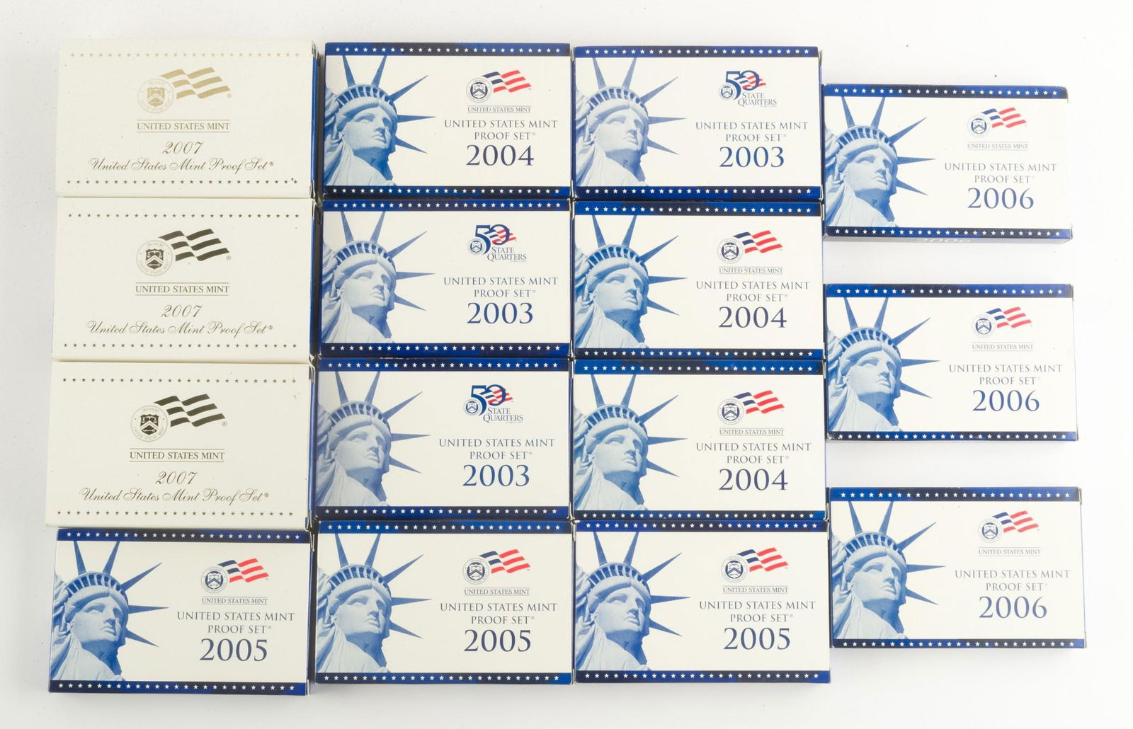 15 US Proof Sets (1 of 4)