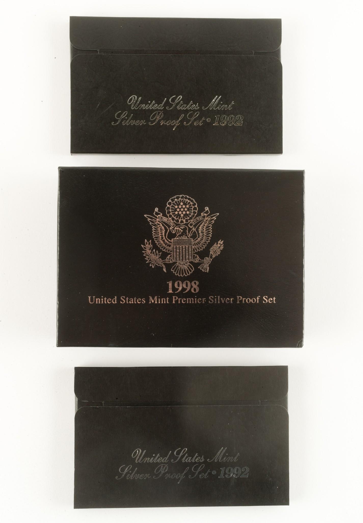 3 US Silver Proof Sets (1 of 4)