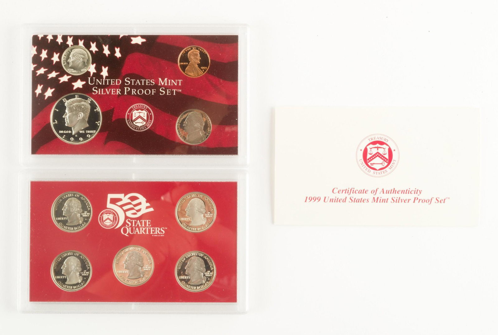 1999 US Silver Proof Set (1 of 4)