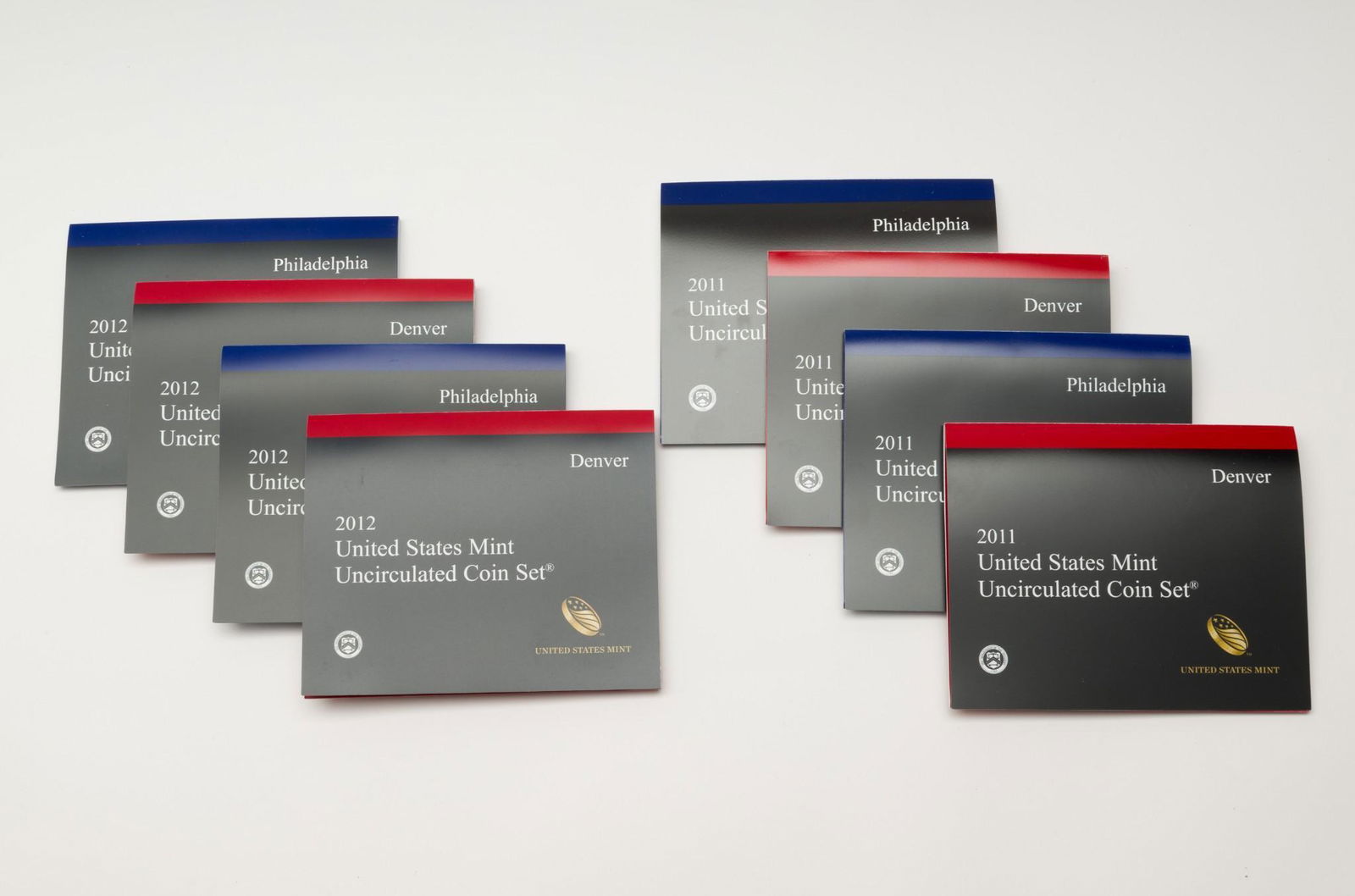8 US Mint Sets (1 of 3)