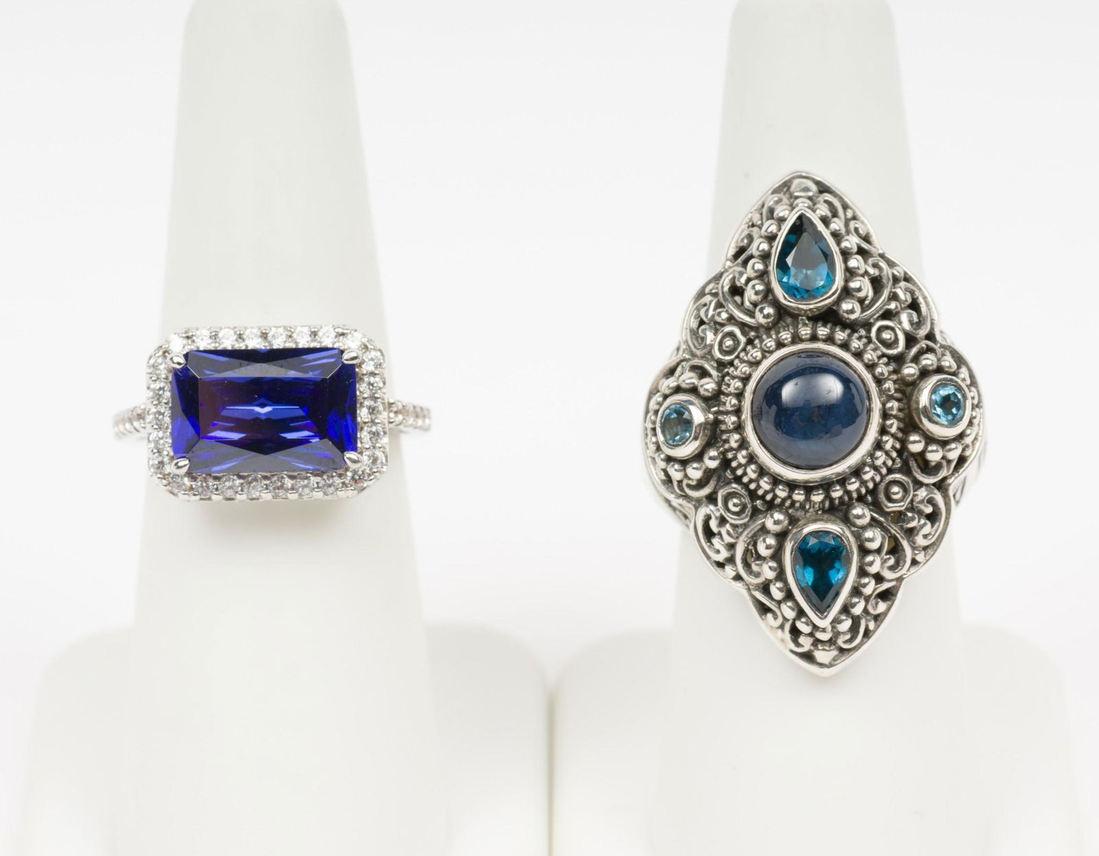 2 Sterling Fashion Rings incl Sajen and Tova (1 of 10)