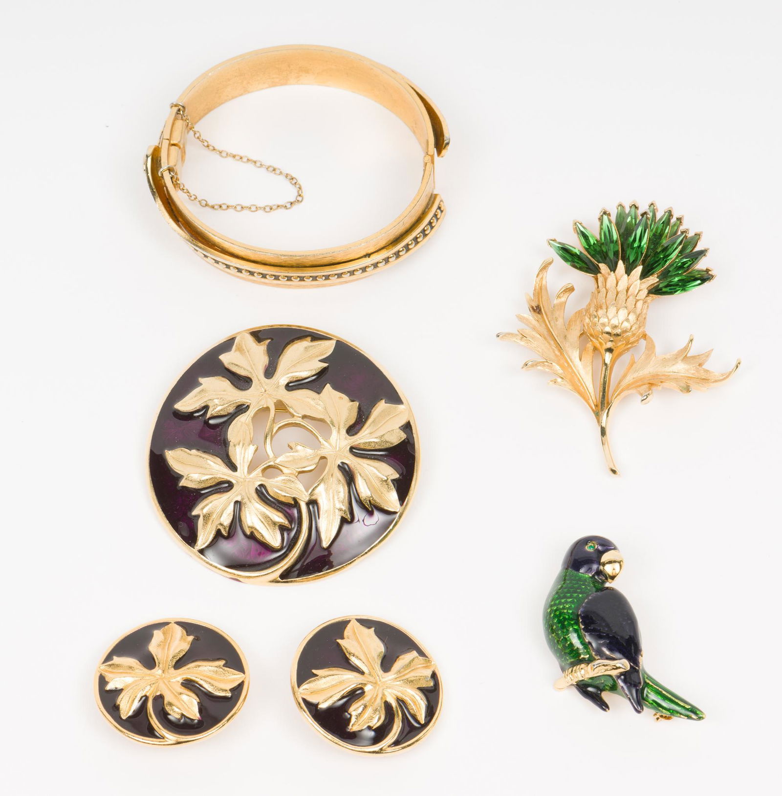 Assorted Pcs. Costume Jewelry incl Trifari (1 of 10)