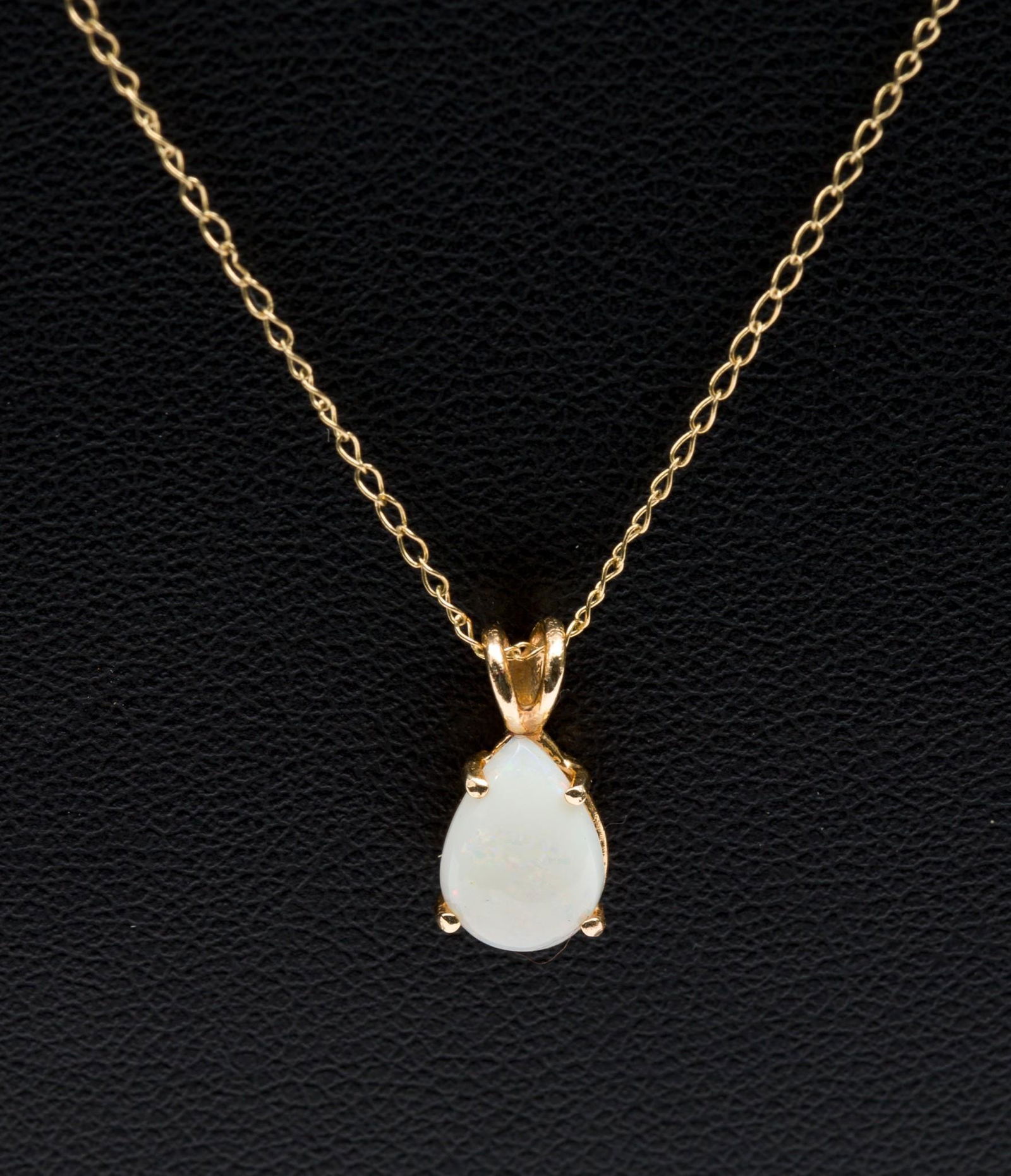 14K and Opal Pendant Necklace (1 of 3)