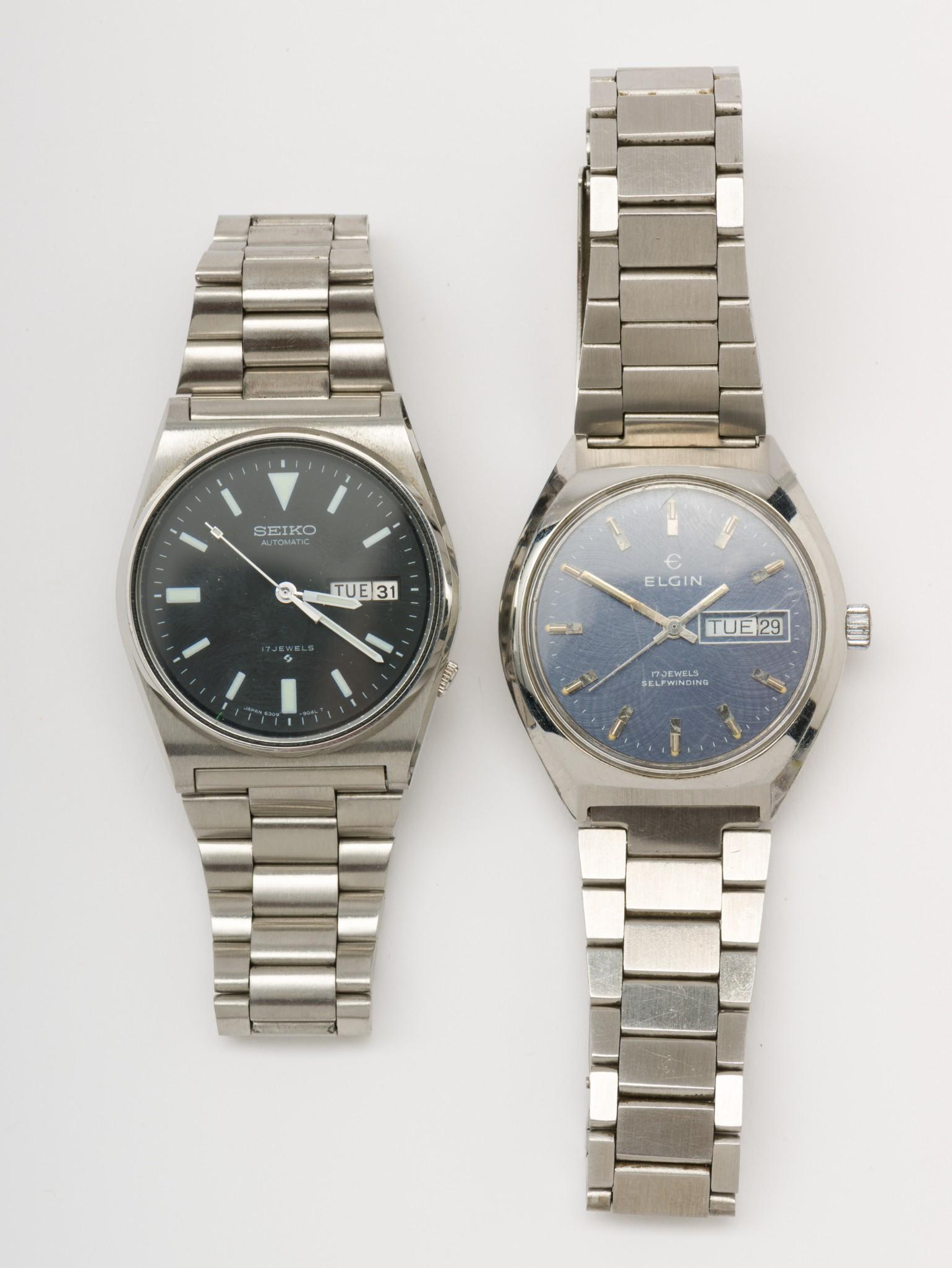 2 Vintage Wrist Watches, Elgin and Seiko (1 of 7)