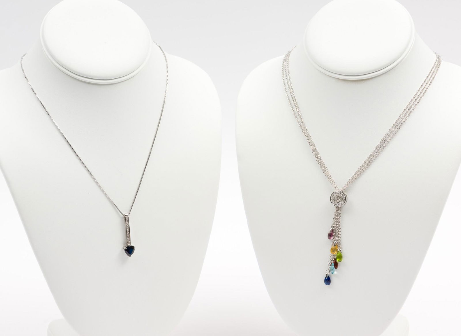 2 Sterling Pendant Necklaces incl Lilith Star (1 of 8)