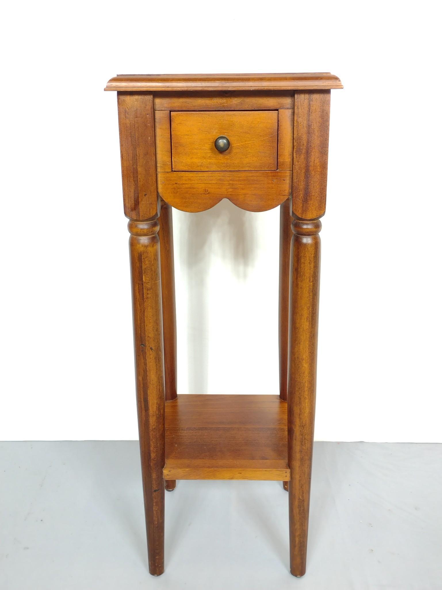 Pier 1 Imports Single Drawer Table (1 of 6)