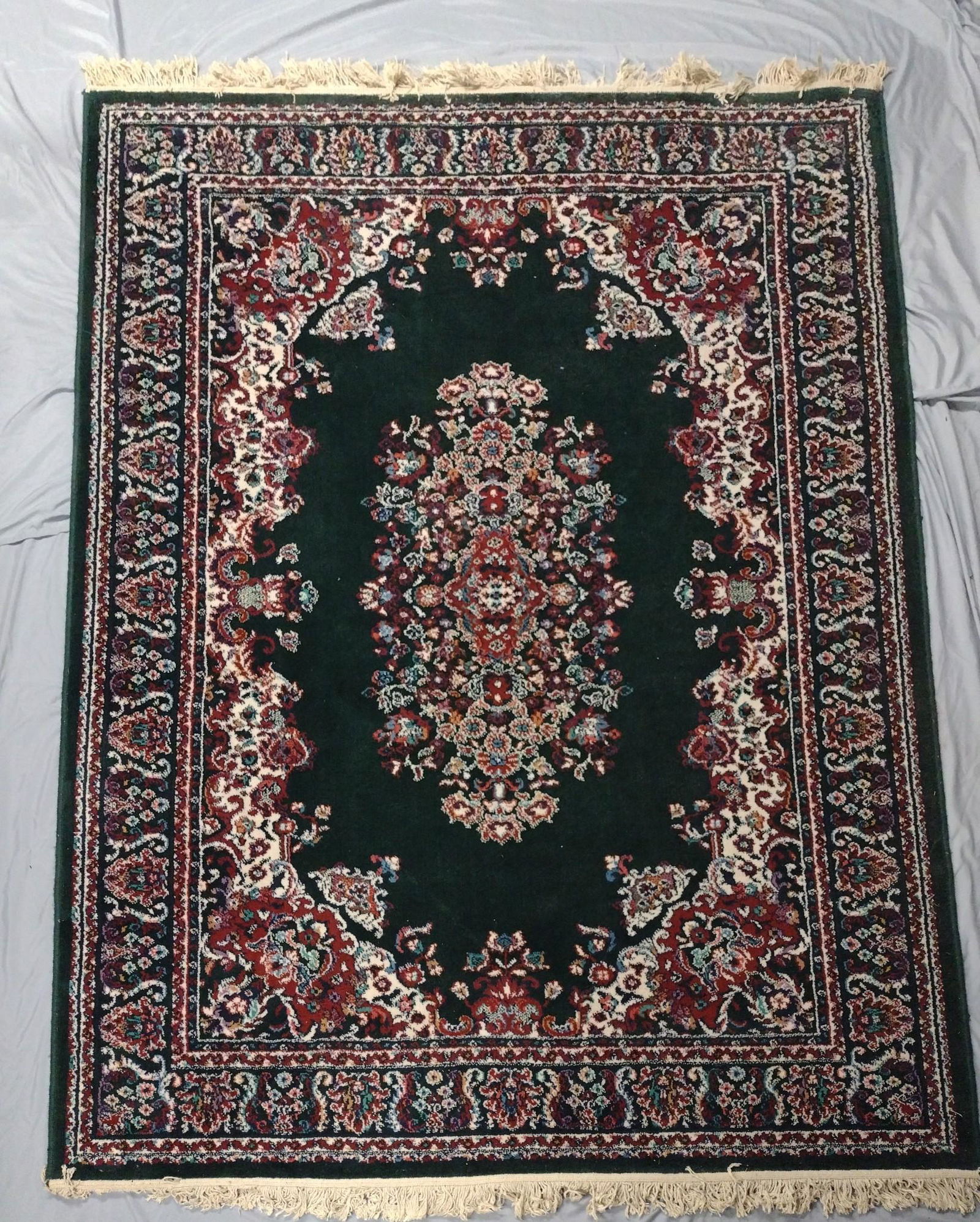 Kirman Emerald Area Rug (1 of 2)