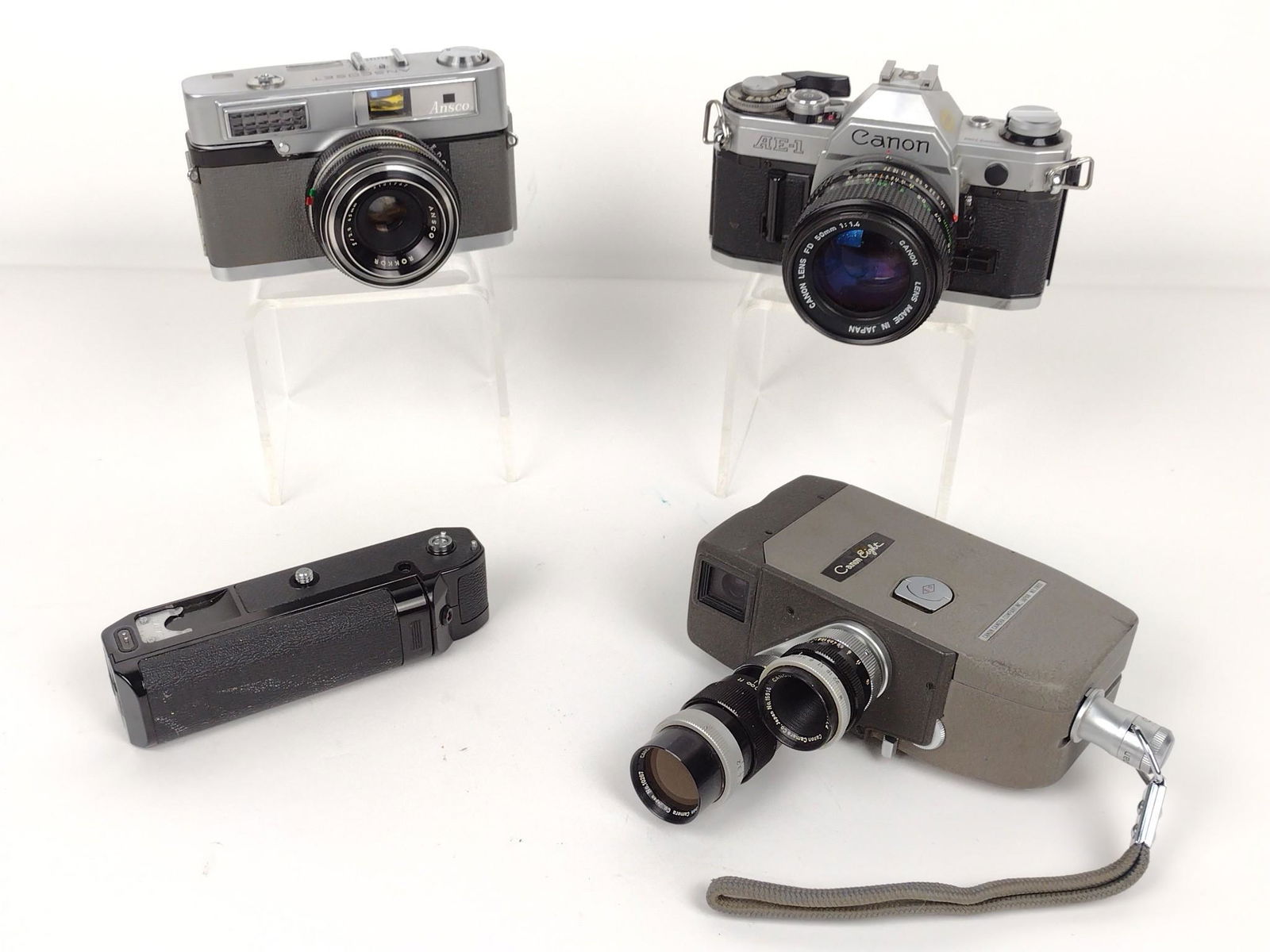 4 Pcs Incl Canon AE-1 Camera (1 of 11)