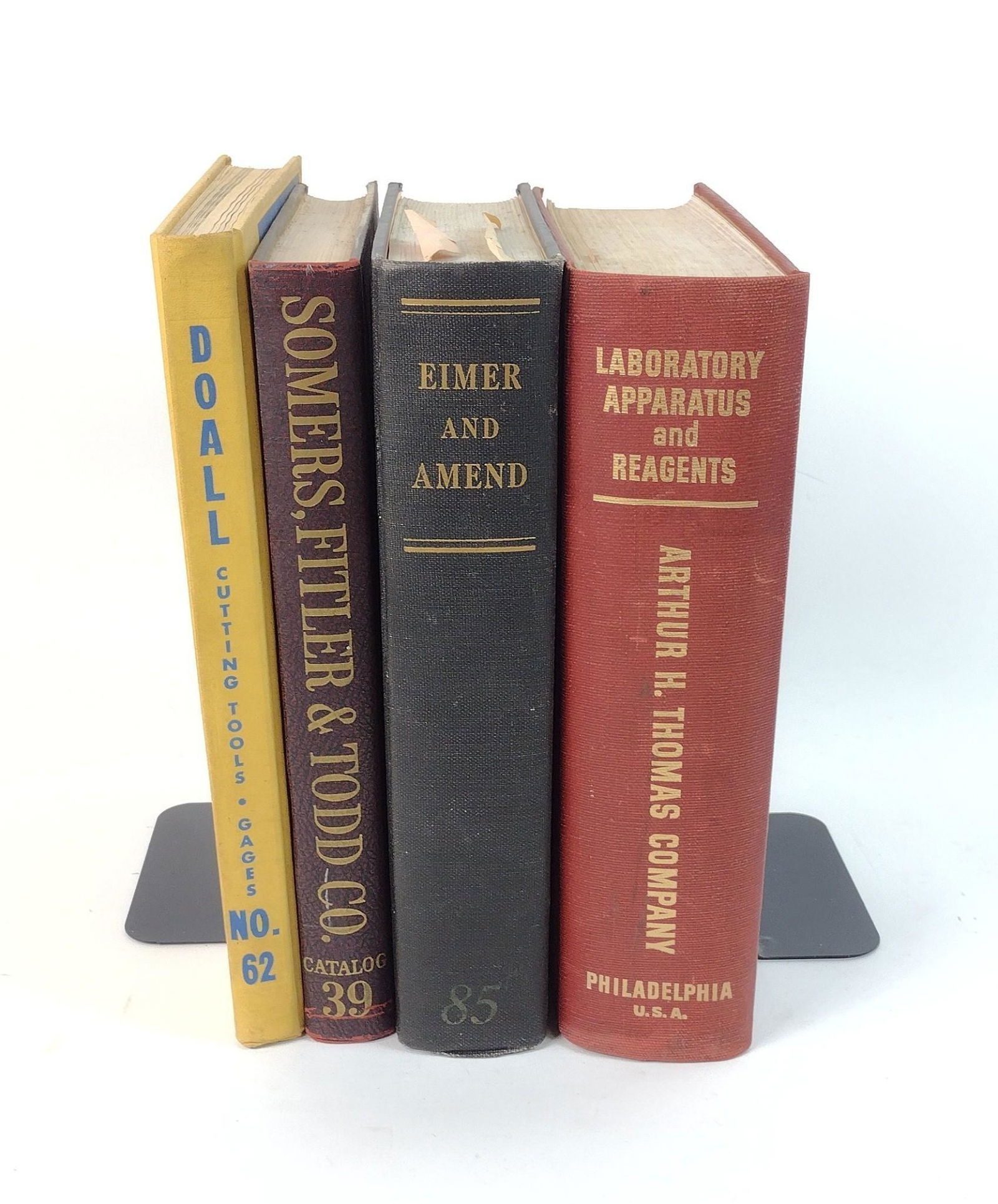 4 Mechanical Catalog Books incl Laboratory Apparatus & Reagents (1 of 10)