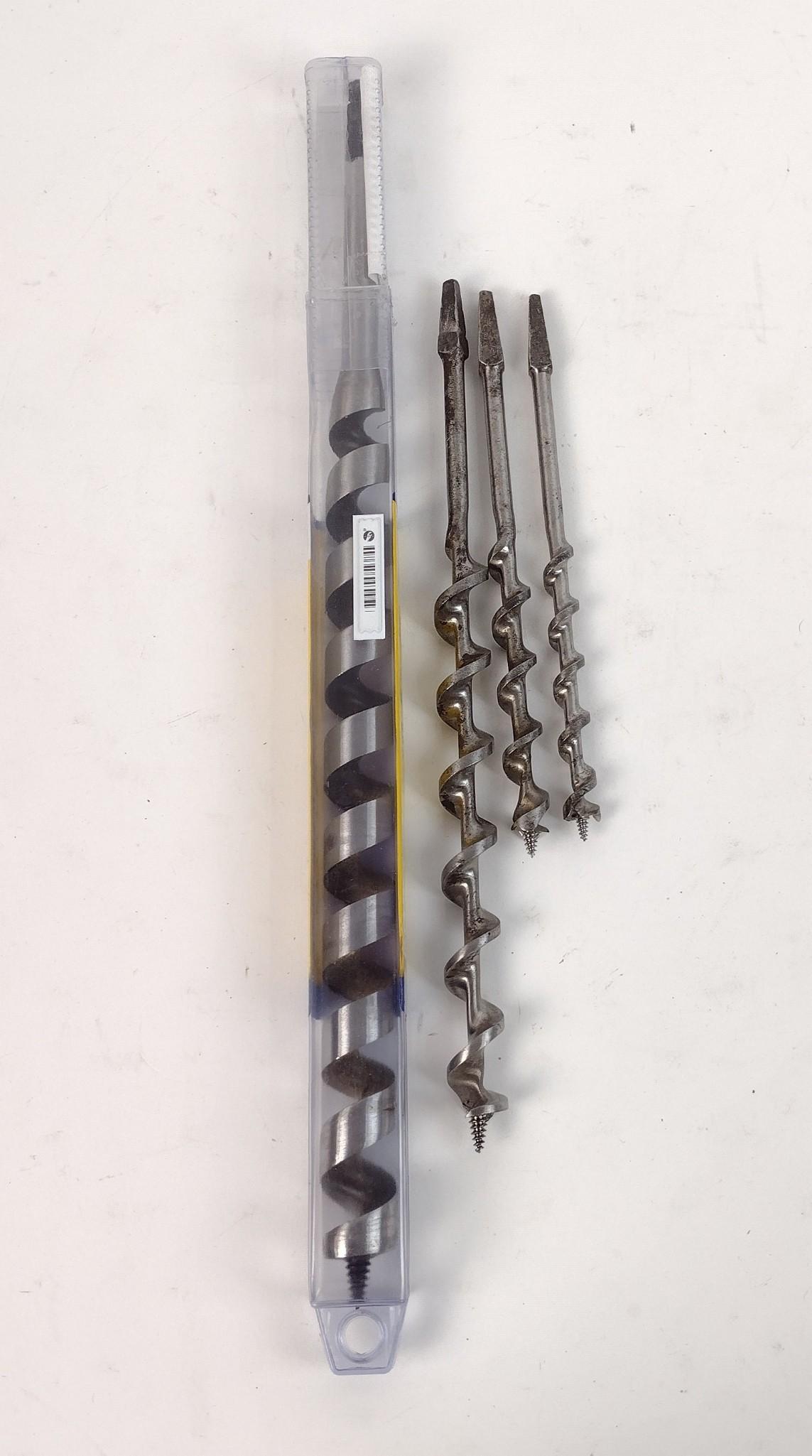 4 Irwin Auger Drill Bits (1 of 4)