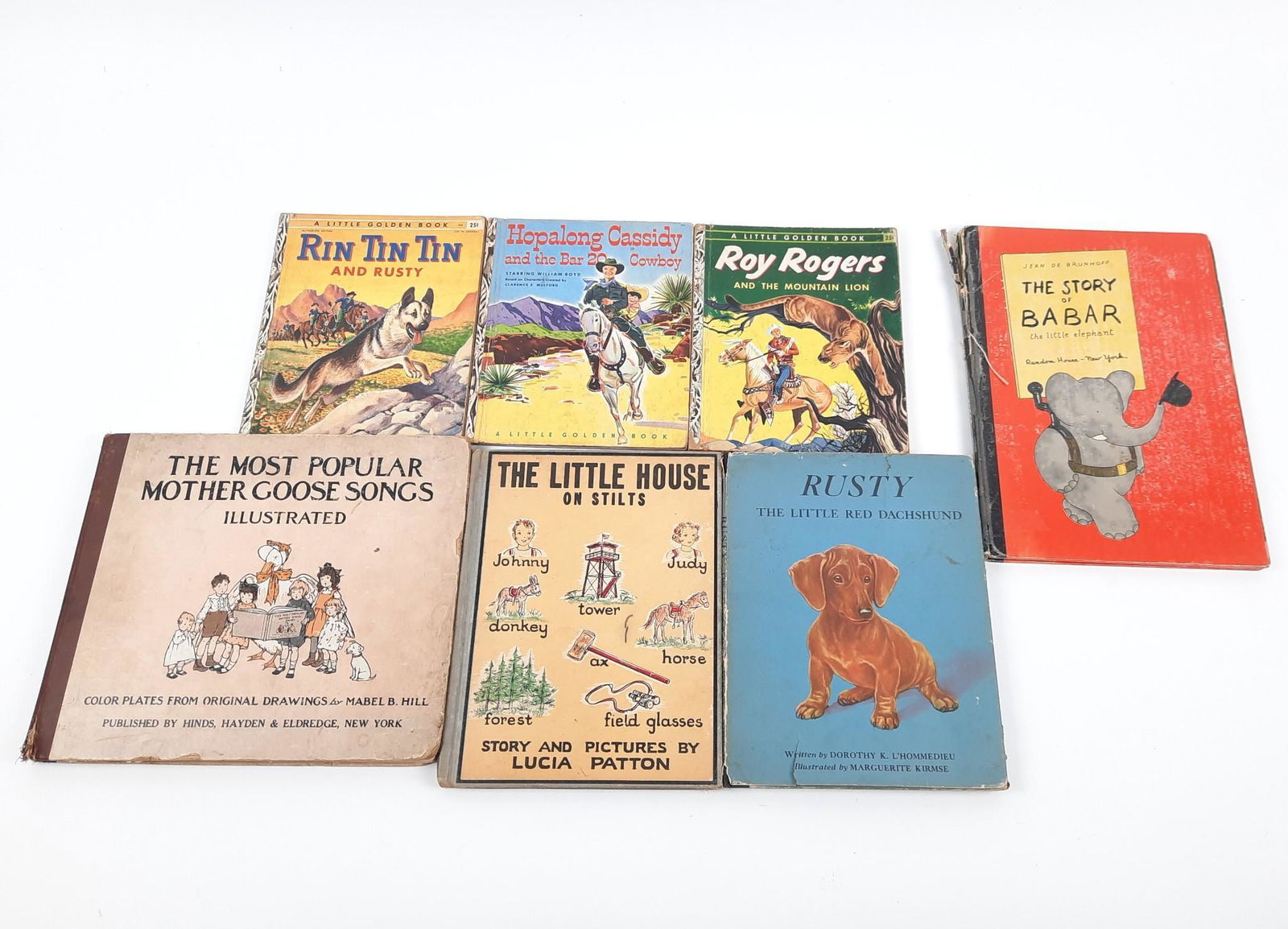 7 Childrens Books incl First Edition Little Golden Books (1 of 19)