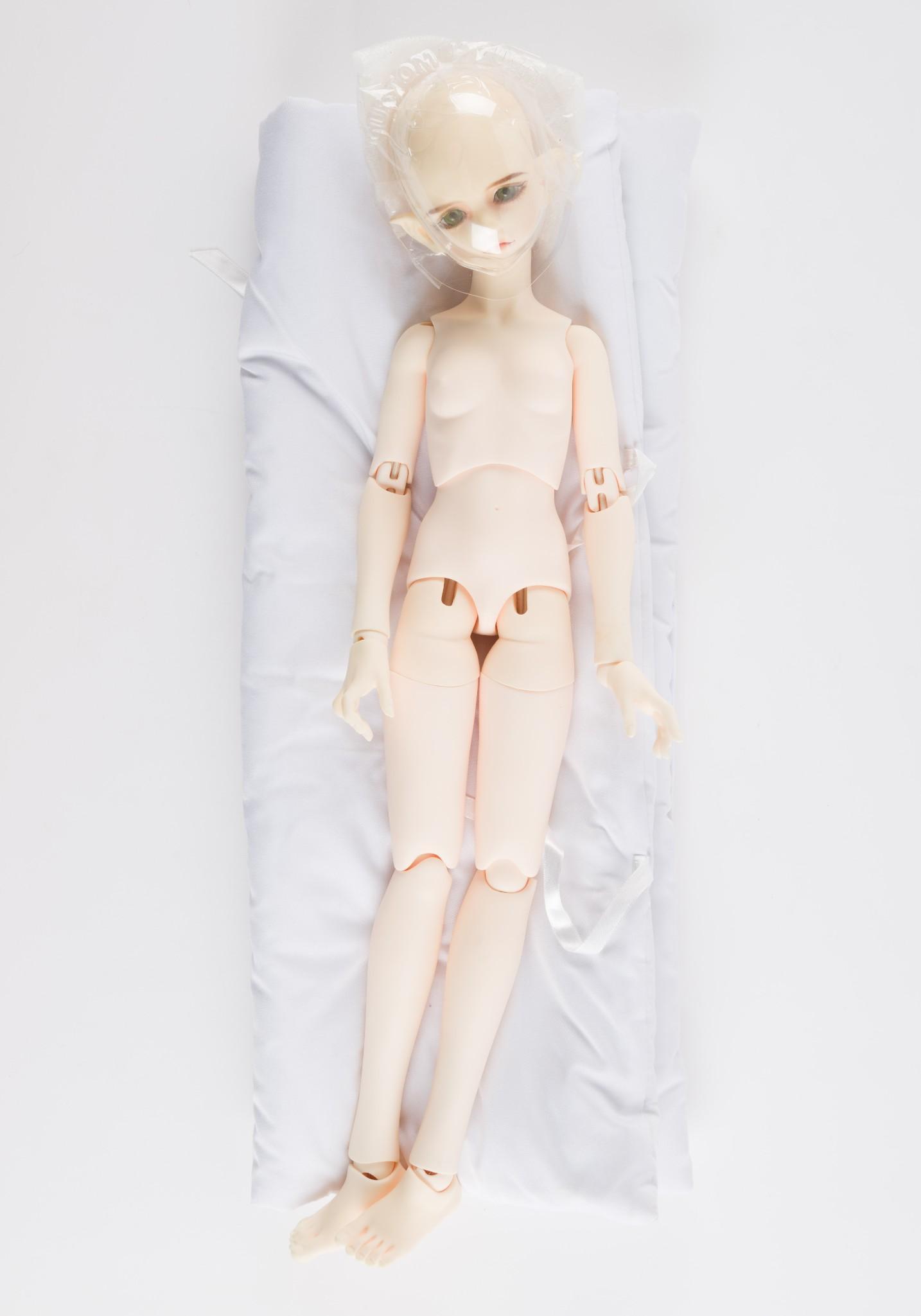 Doll in Mind Elf Doll: Face up with eyes and COA. 20" GP. IMPORTANT: Before bidding, please read the terms and conditions. When you registered for the auction you agreed to these terms and will be required to comply with th