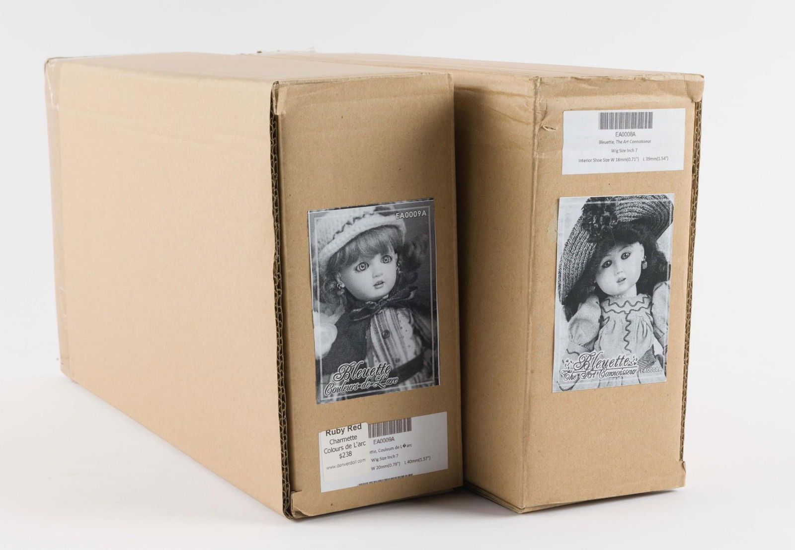 2 Ruby Red Galleria Dolls in Original Boxes (1 of 3)