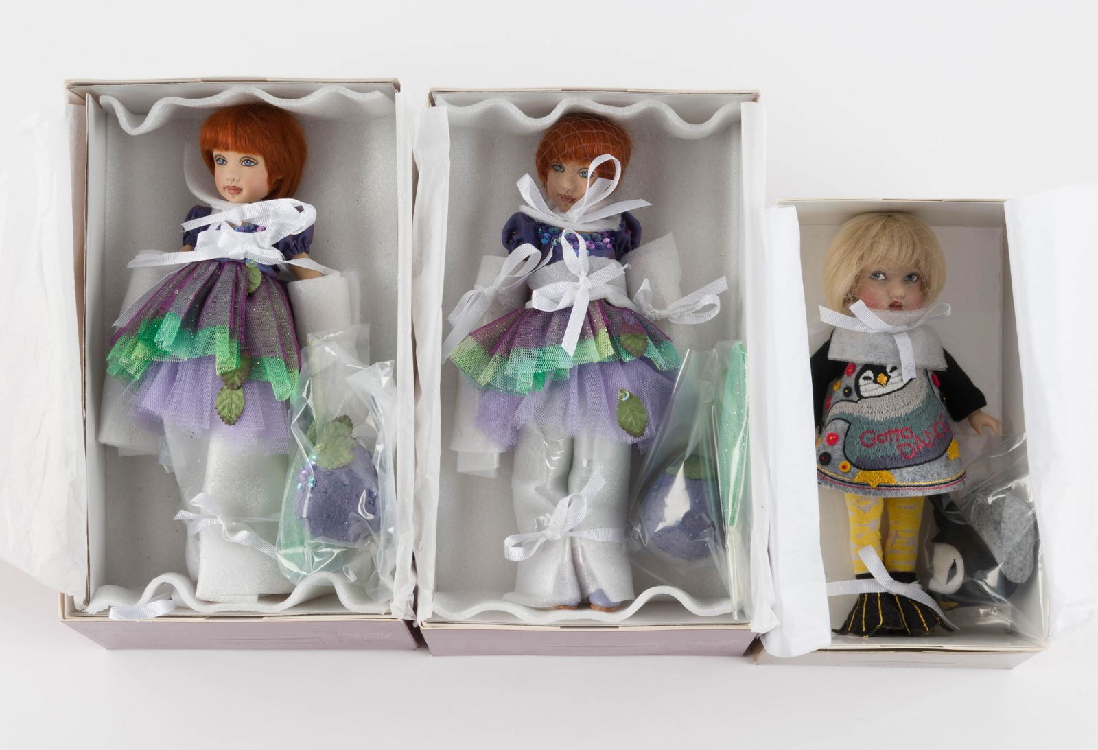 3 Chrysalis by Helen Kish Dolls in OBs (1 of 8)