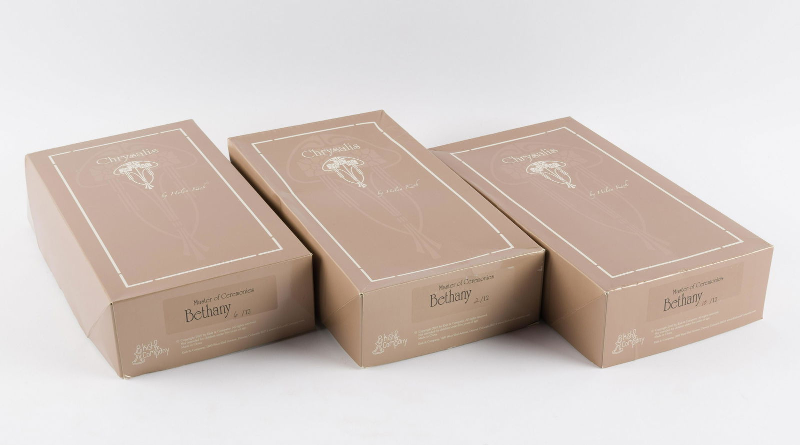 3 Chrysalis by Helen Kish Dolls in OBs (1 of 8)