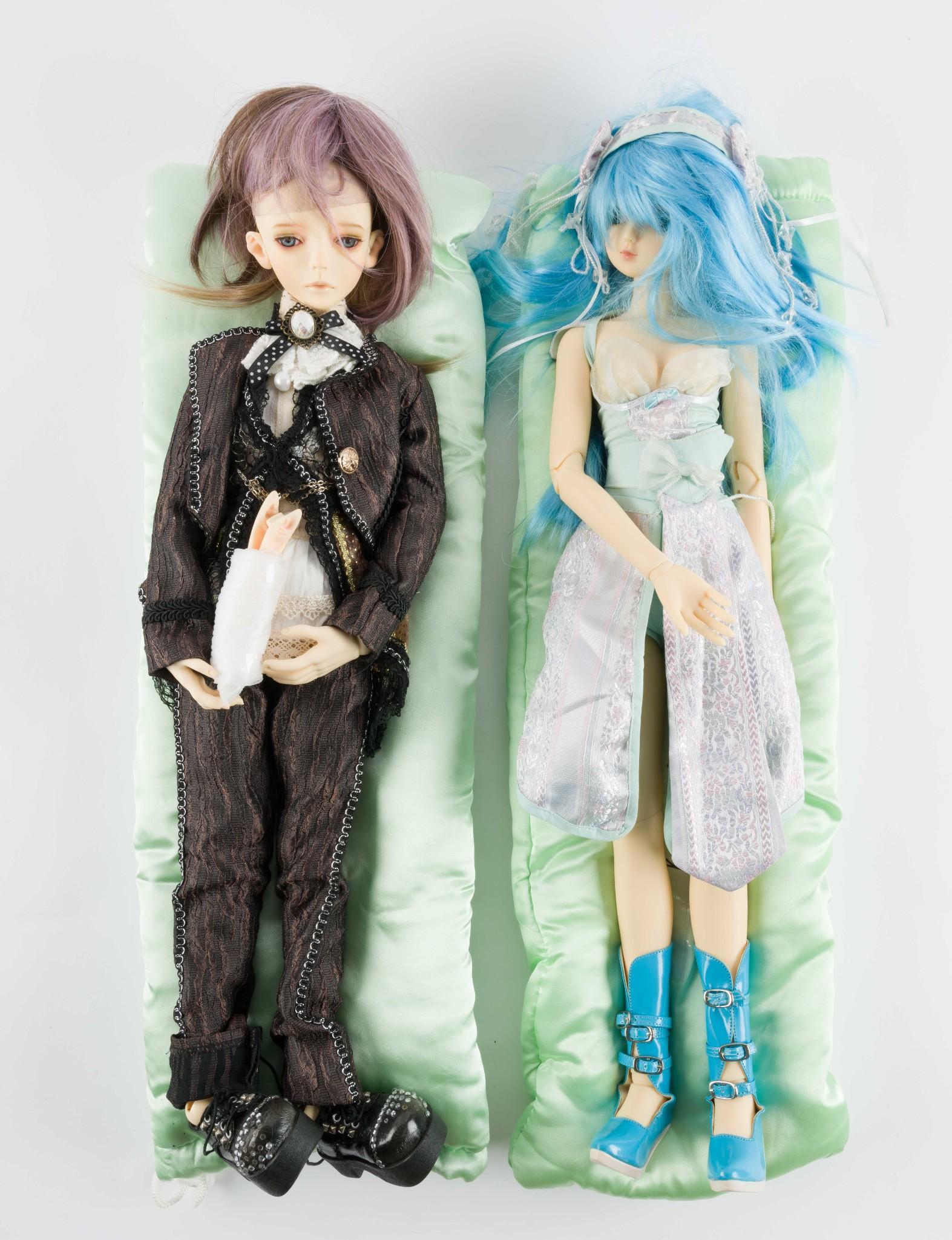 2 1/4 BJD Dolls Including DS (1 of 3)